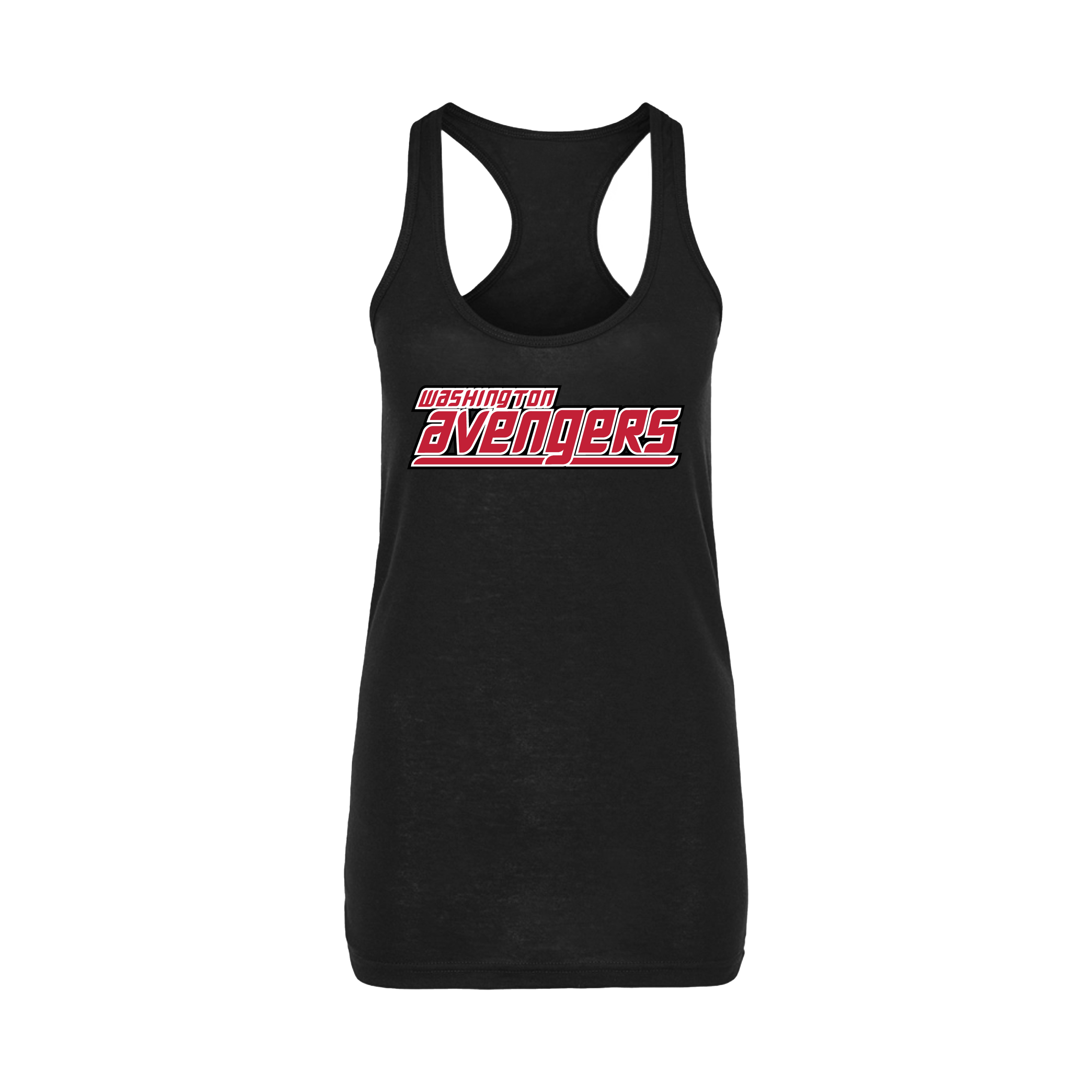 Washington Avengers (Bagley) Baseball- Women's Tank Top 2 (Black)
