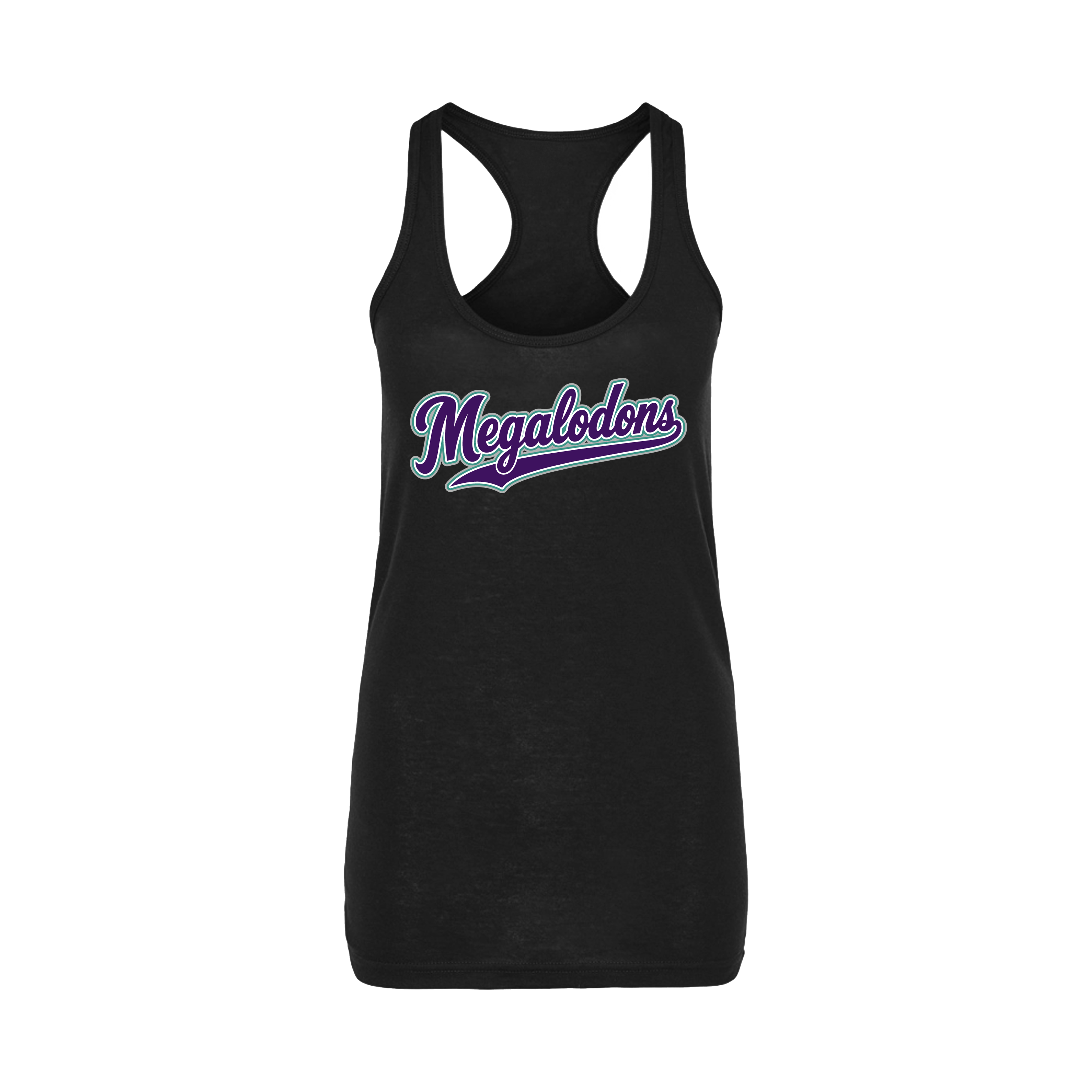 Megalodons Fastpitch (Padilla) 2026- Women's Tank Top 2 (Black)