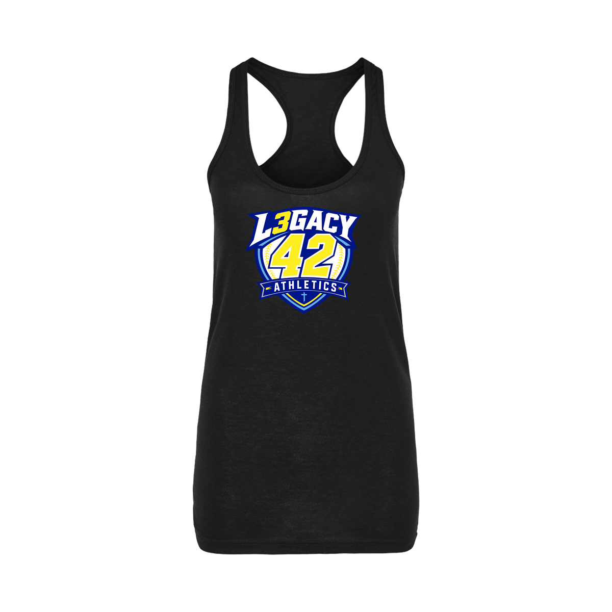 L3gacy 42 Athletics- Women's Tank Top 2 (Black)