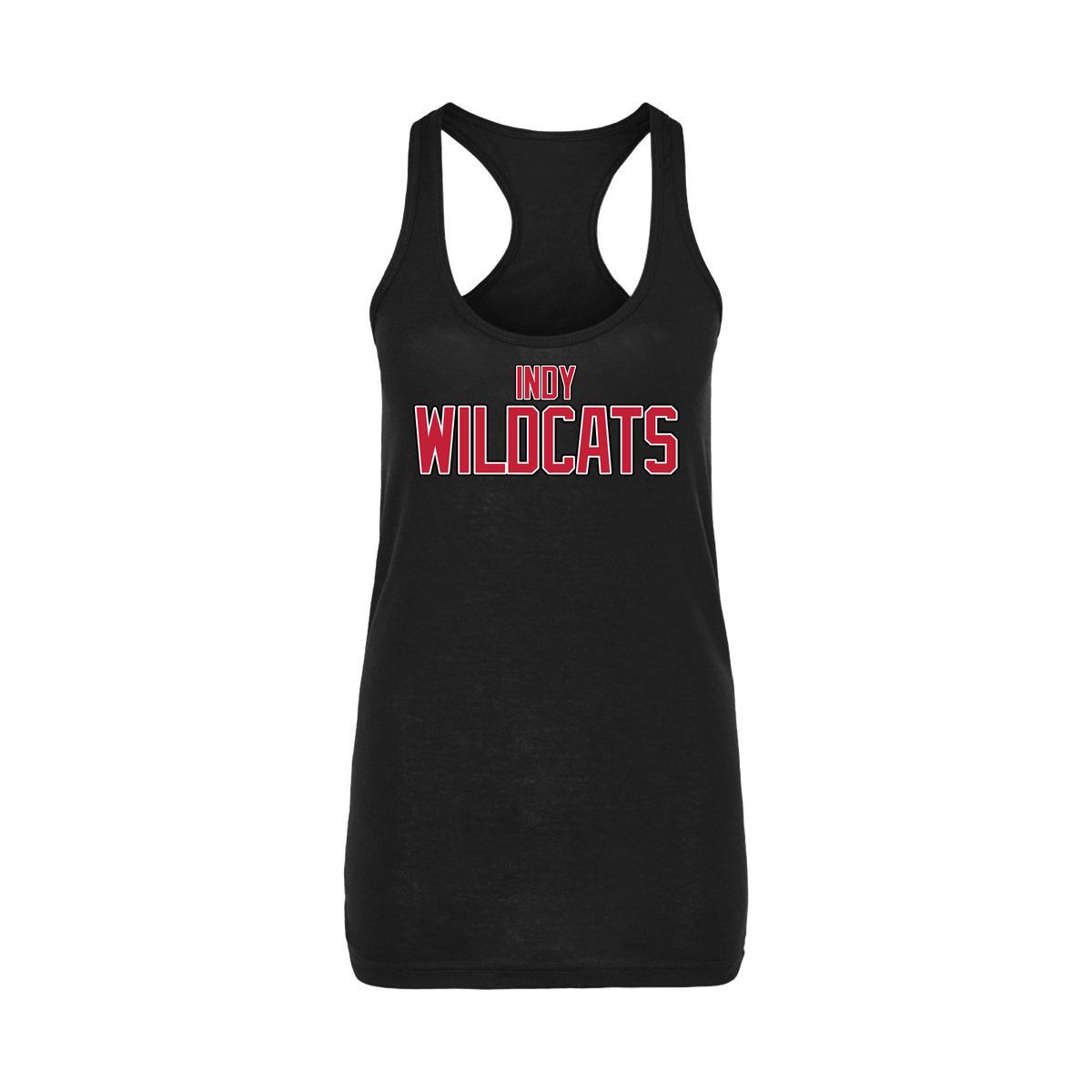 Indy Wildcats Fastpitch (Bean)- Women's Tank Top 2 (Black)