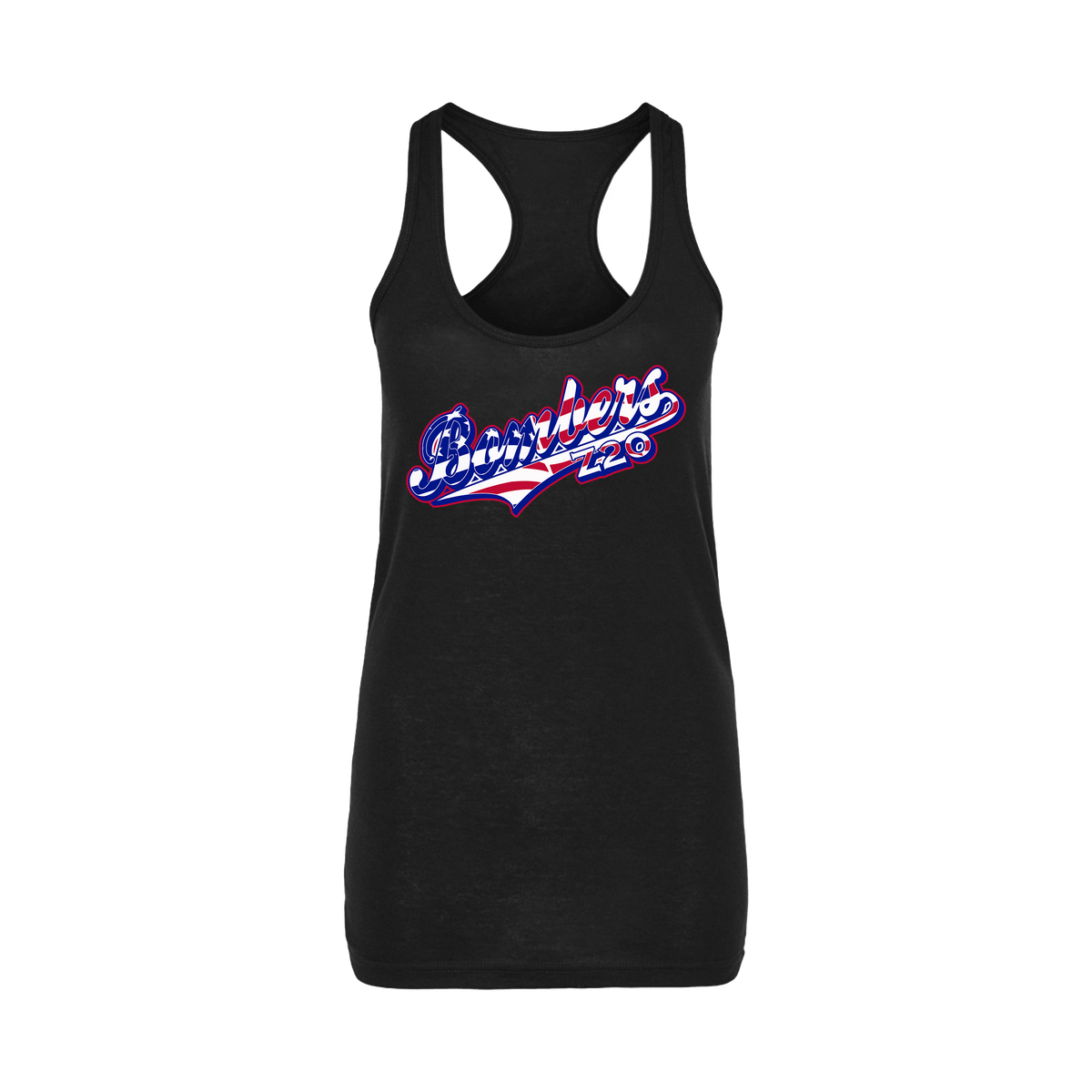 Z20 Bombers Fastpitch (Caby) 2026- Women's Tank Top 2 (Black)