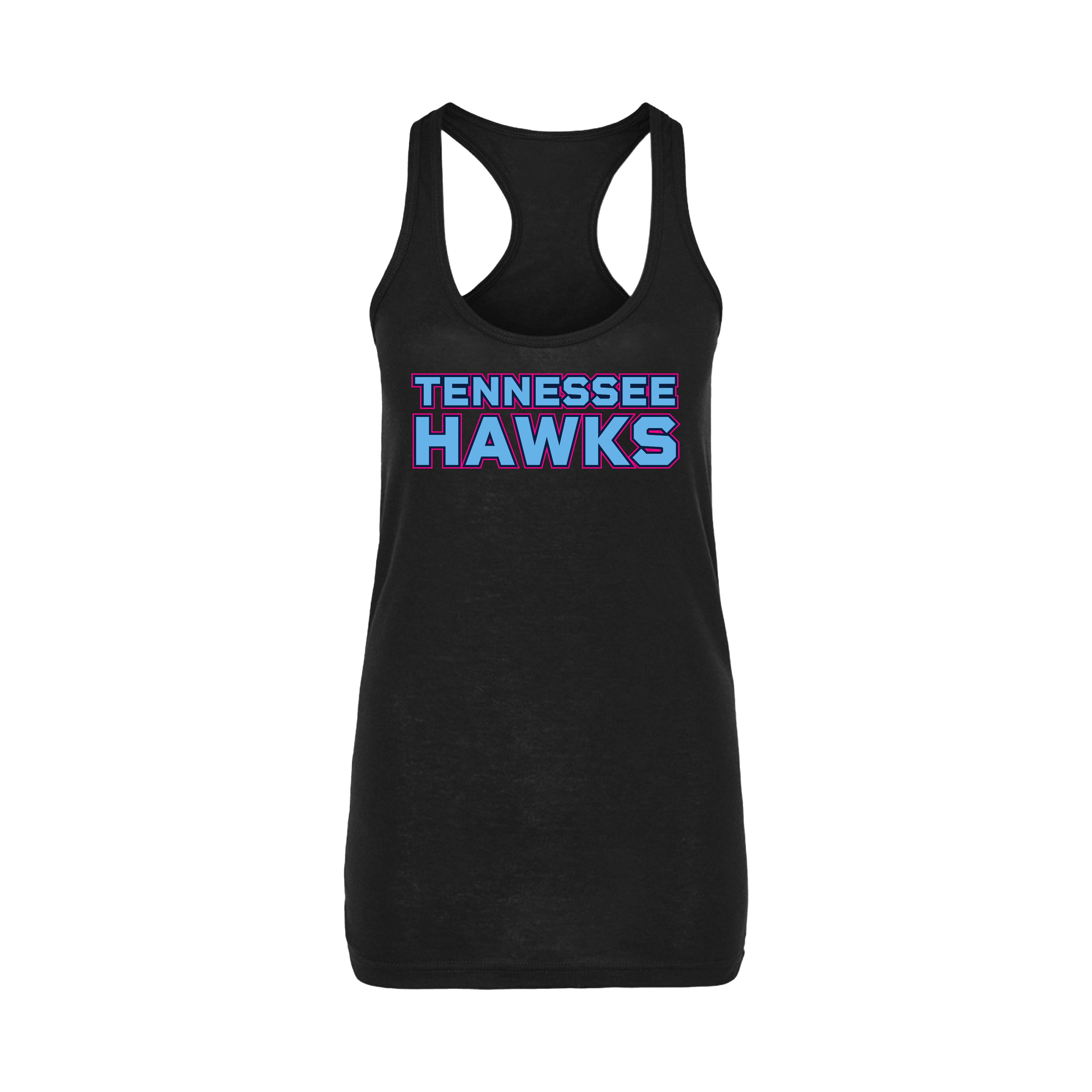 TN HAWKS (SENSING) Fastpitch- Women's Tank Top 2 (Black)