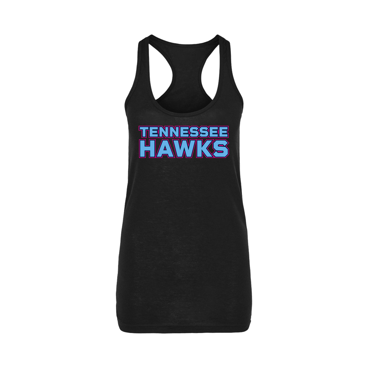 TN HAWKS (SENSING) Fastpitch- Women's Tank Top 2 (Black)
