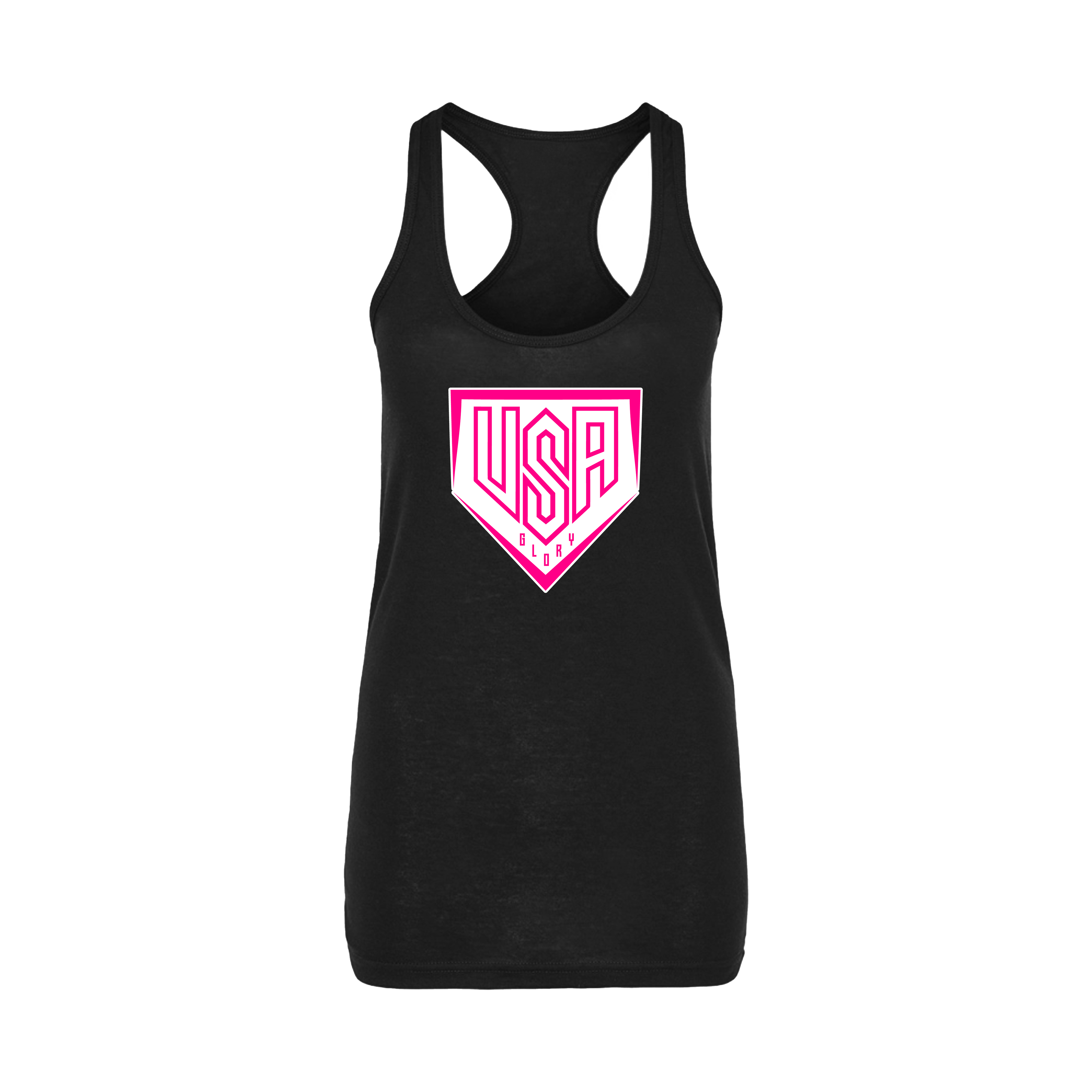 USA Glory Fastpitch- Women's Tank Top 2 (Black)