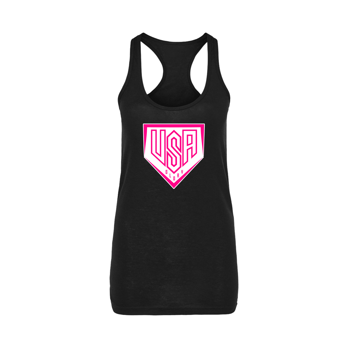 USA Glory Fastpitch- Women's Tank Top 2 (Black)