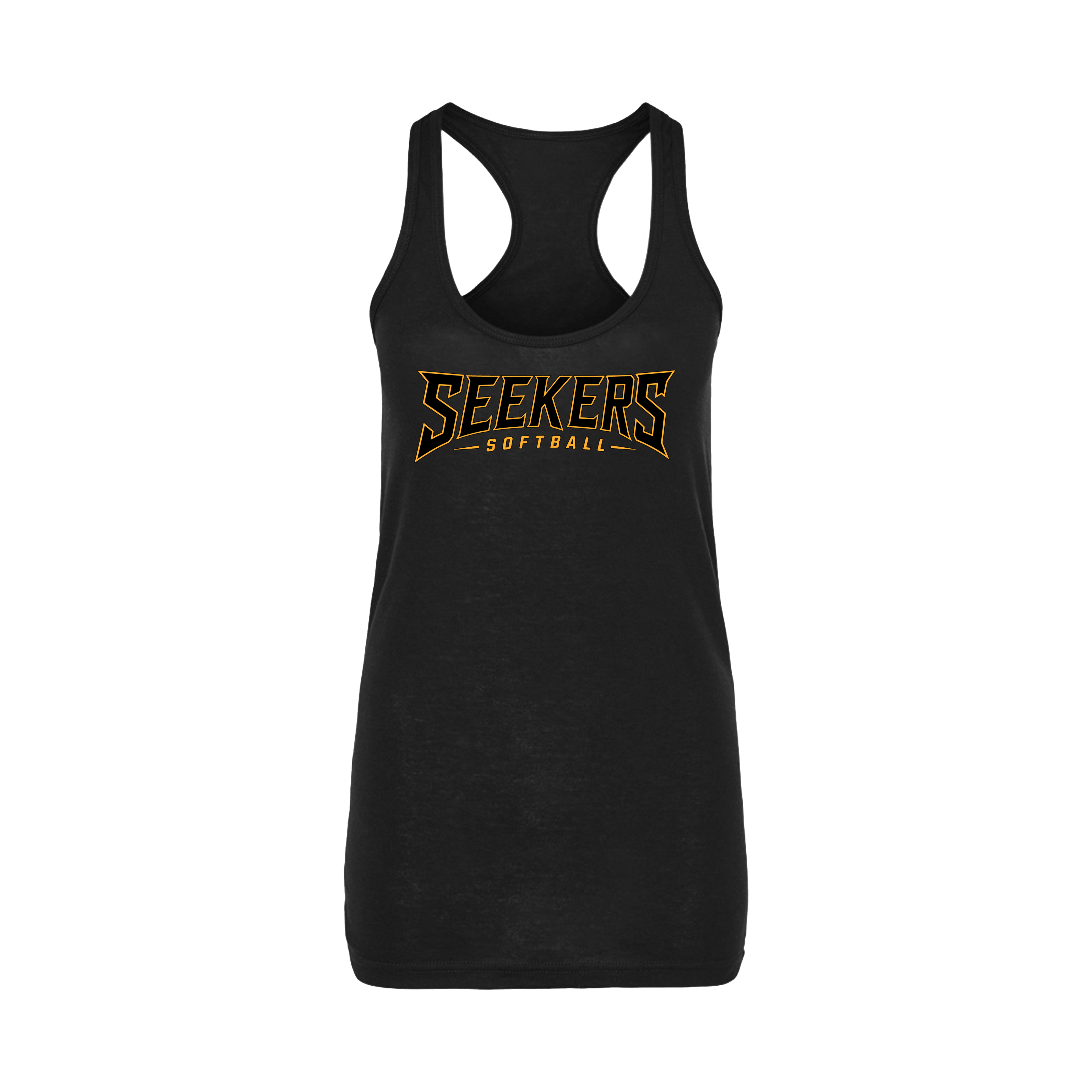 Seekers Softball (Dabney)- Women's Tank Top 2 (Black)