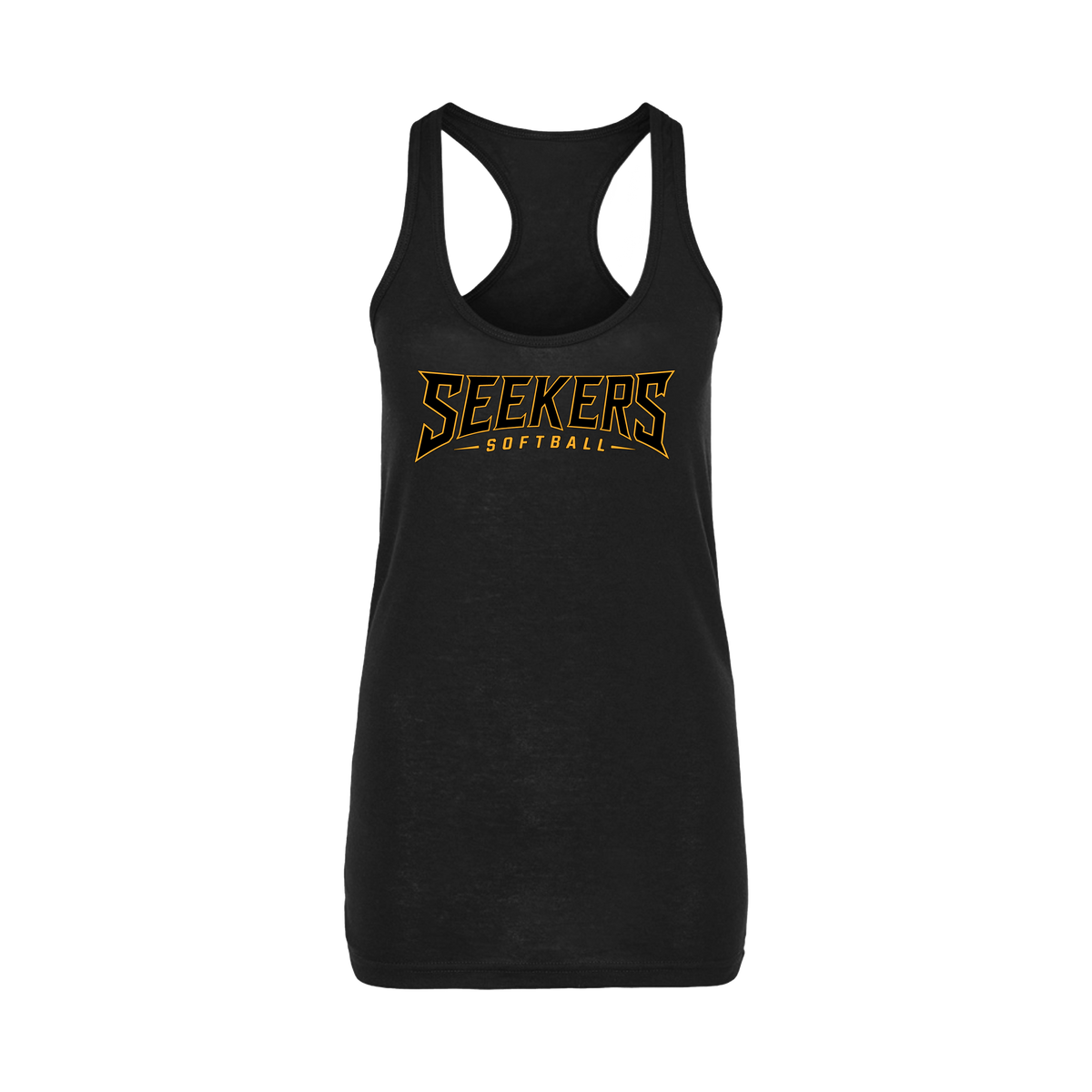 Seekers Softball (Dabney)- Women's Tank Top 2 (Black)