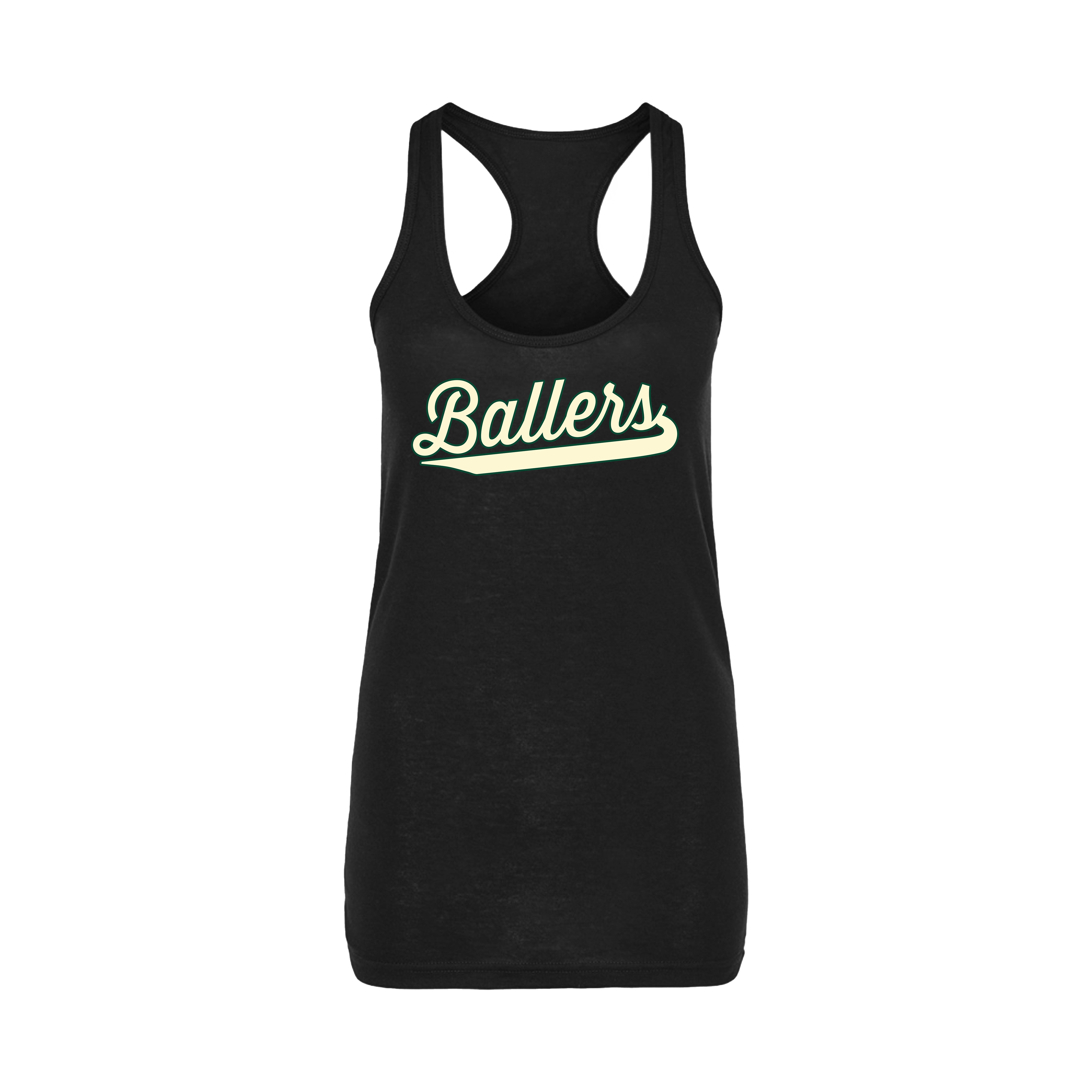 Ballers Baseball (Wyble)- Women's Tank Top 2 (Black)