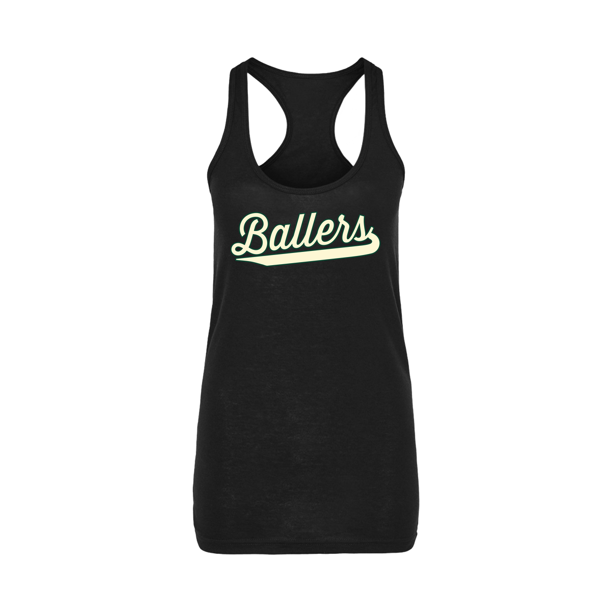 Ballers Baseball (Wyble)- Women's Tank Top 2 (Black)