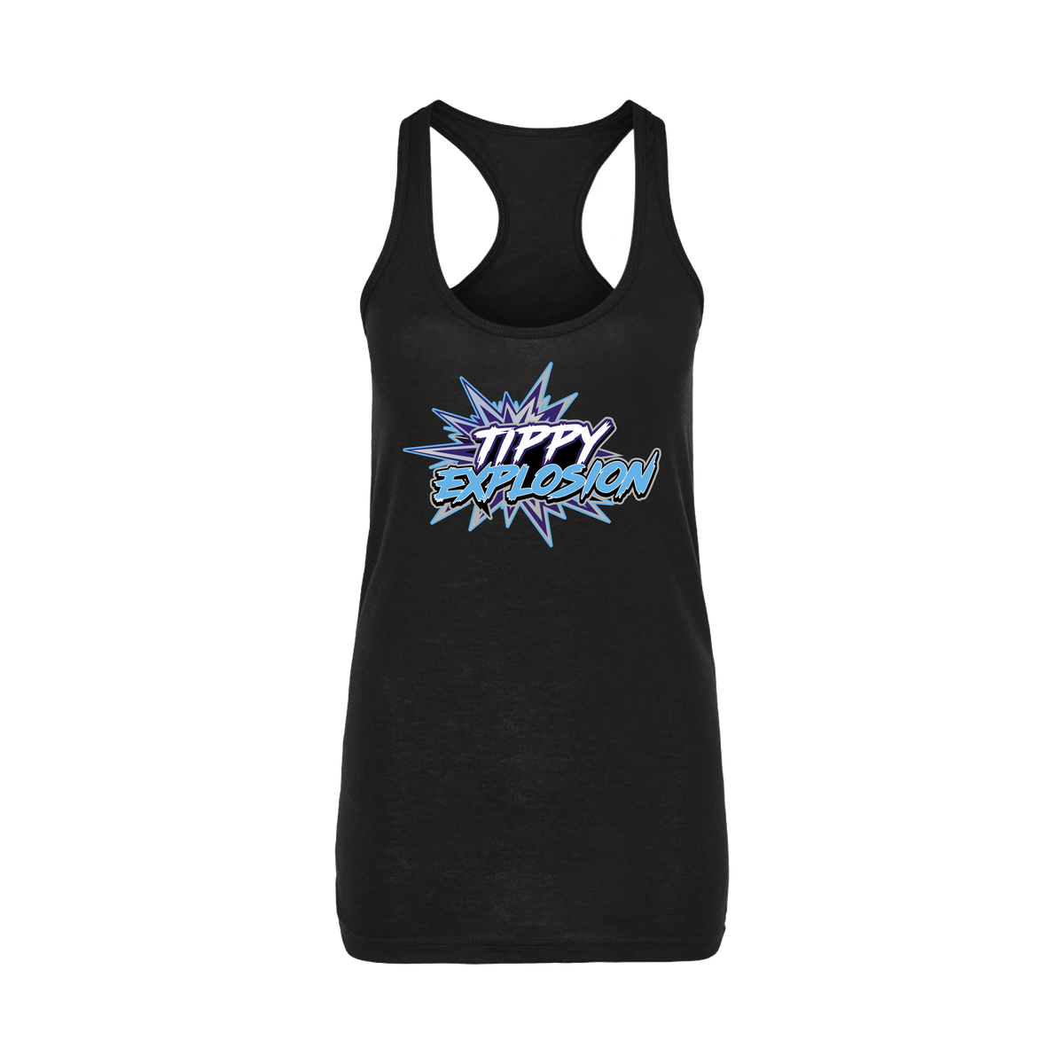 Tippy Explosion Fastpitch (Floyd) 2026- Women's Tank Top 2 (Black)