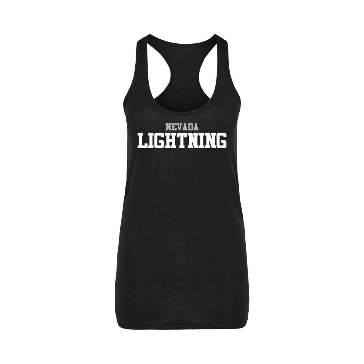 NV Lightning Fastpitch (Snow) 2026- Women's Tank Top 2 (Black)