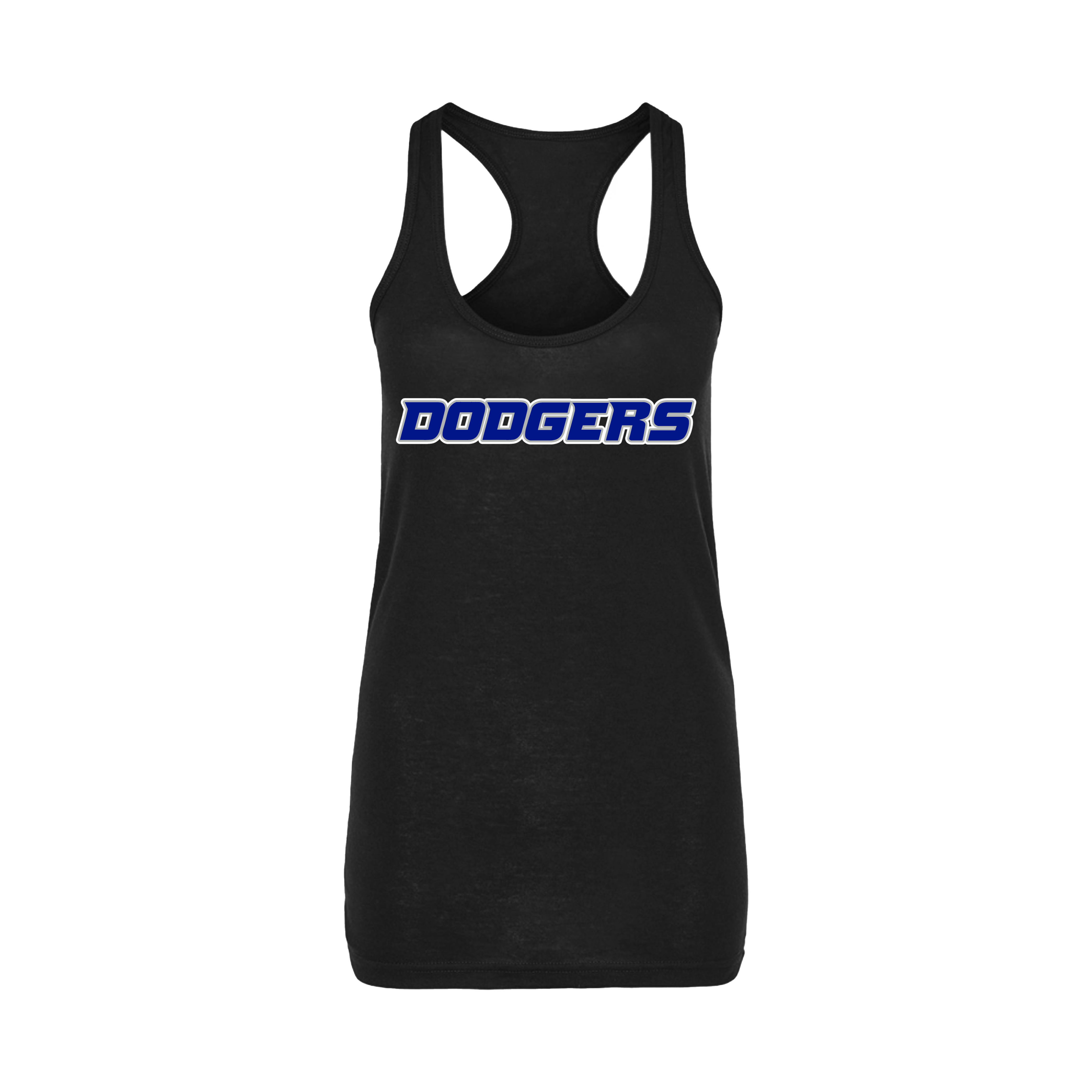 Lincoln Dodgers Baseball (Bade) 2026- Women's Tank Top 2 (Black)