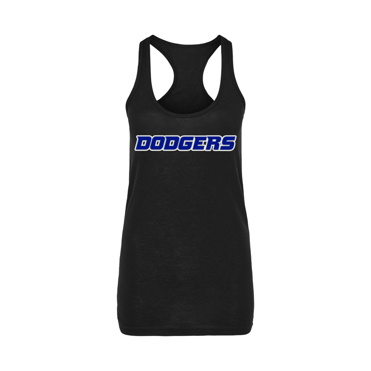 Lincoln Dodgers Baseball (Bade) 2026- Women's Tank Top 2 (Black)