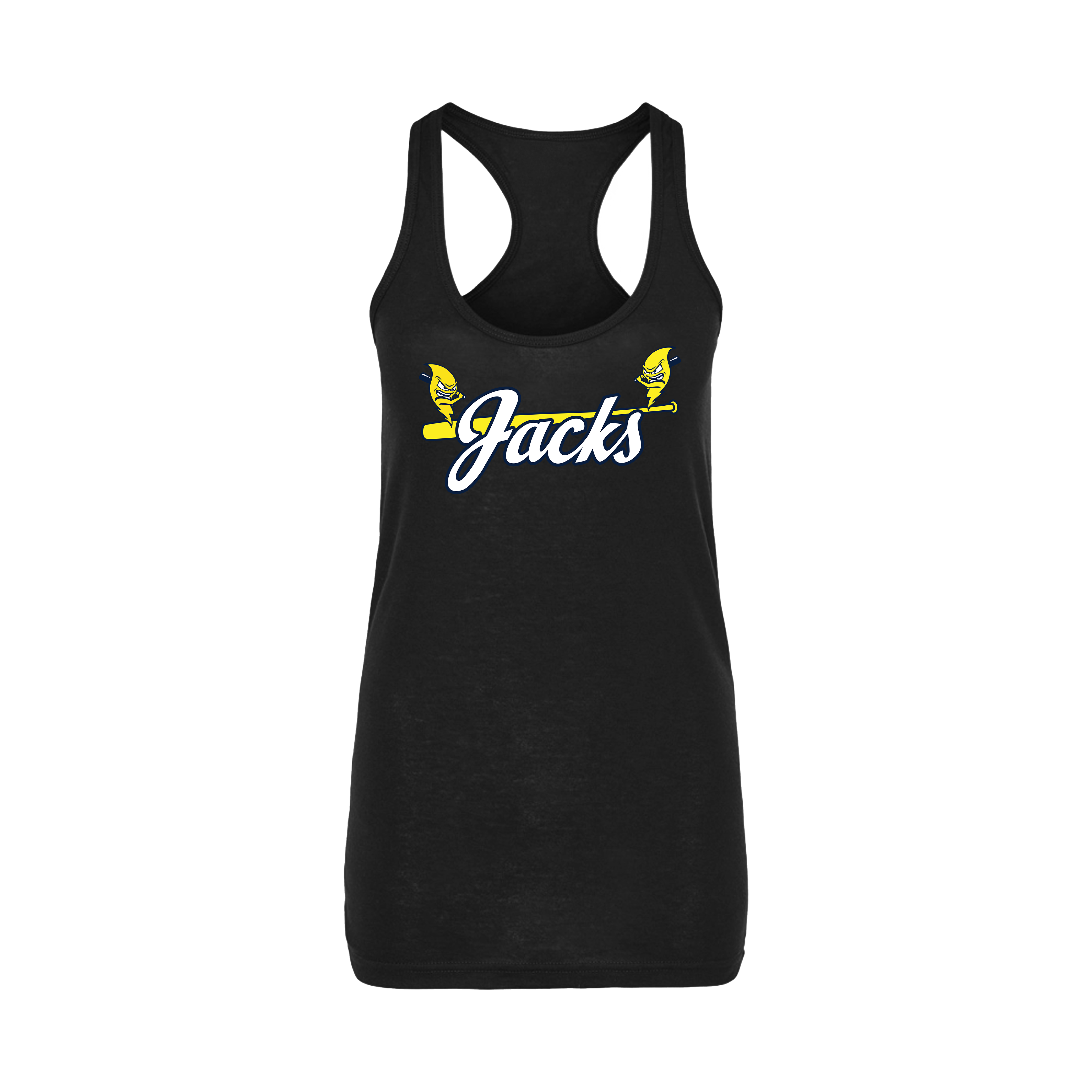 Lightning Jacks Baseball (Tucker)- Women's Tank Top 2 (Black)