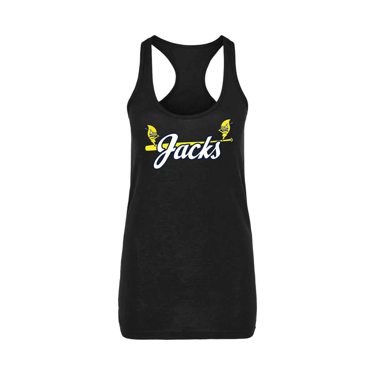 Lightning Jacks Baseball (Tucker)- Women's Tank Top 2 (Black)