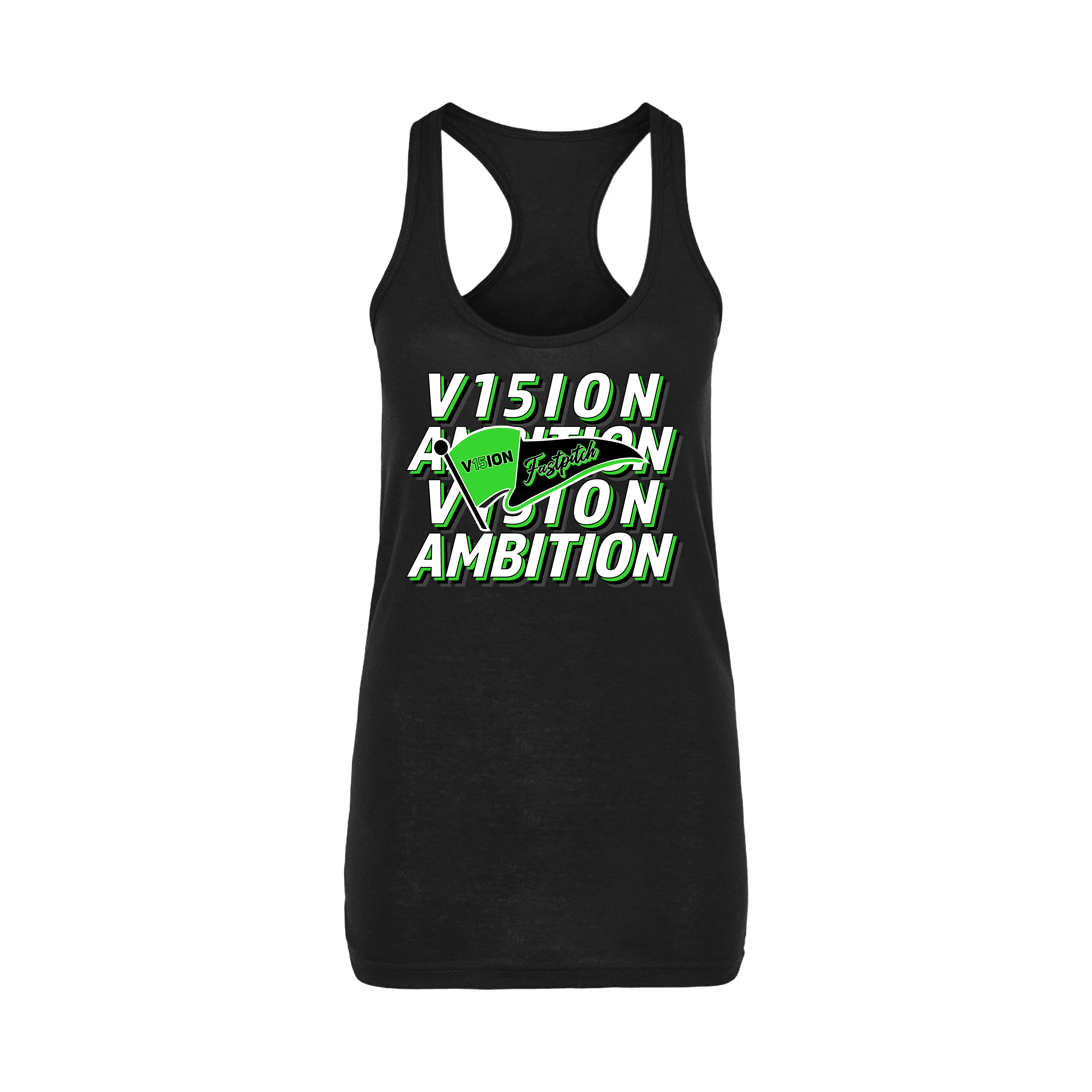 V15ION Fastpitch (Allen)- Women's Tank Top 2 (Black)