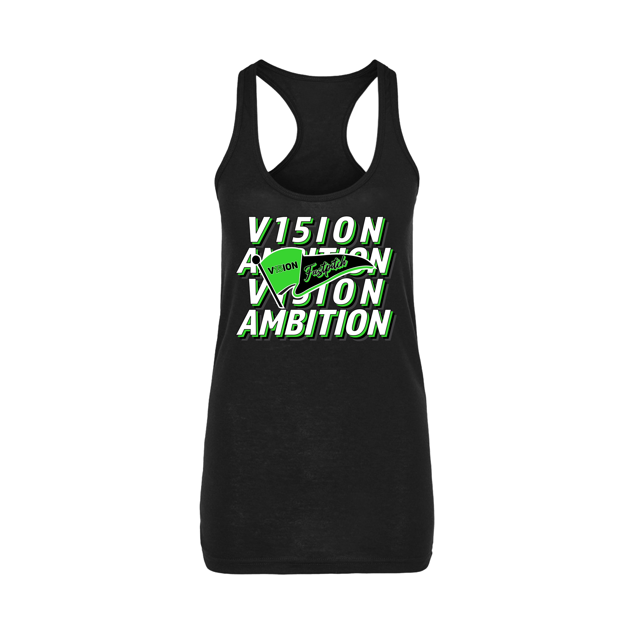 V15ION Fastpitch (Allen)- Women's Tank Top 2 (Black)