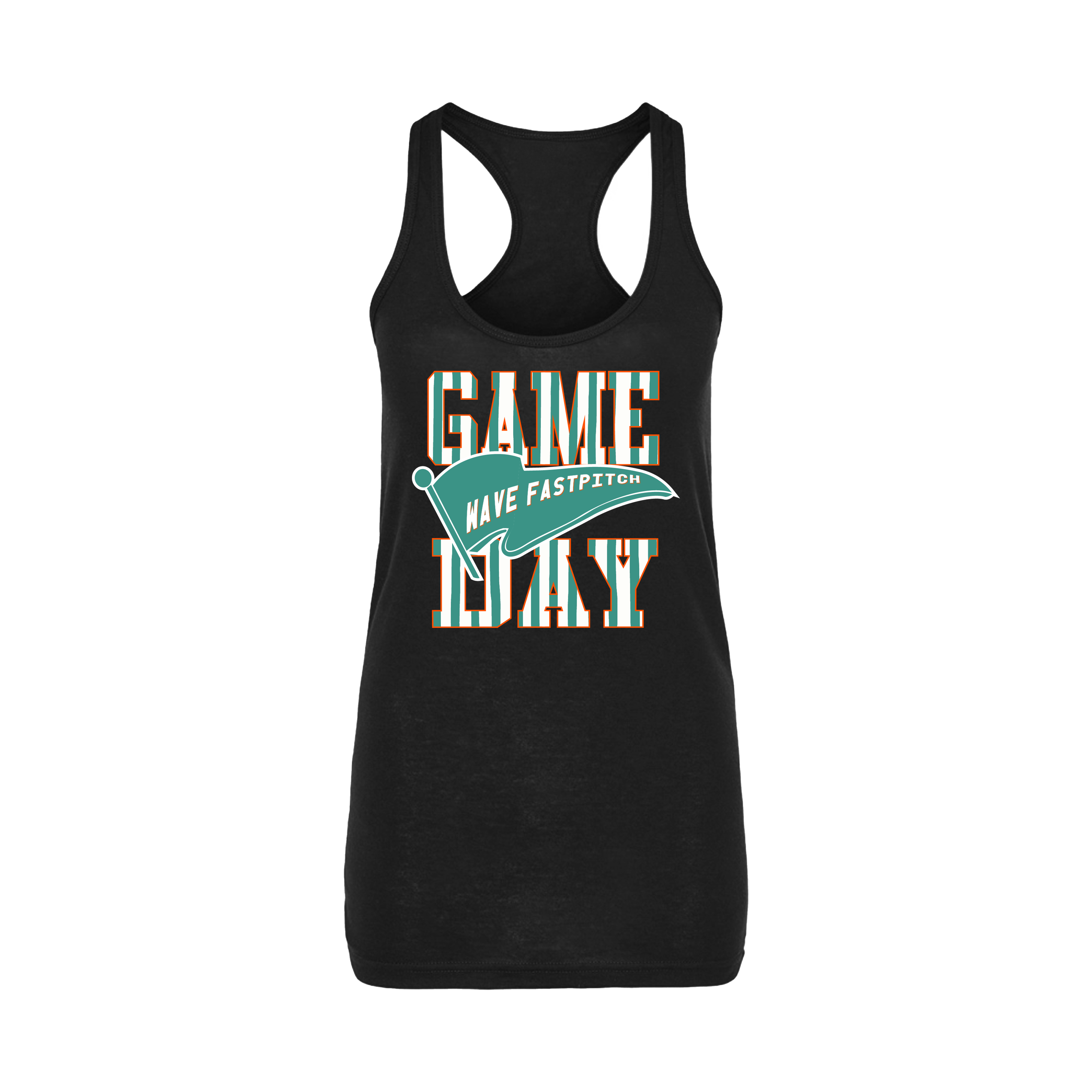 WAVE Fastpitch (Fuentes-Swift) 2026- Women's Tank Top 2 (Black)