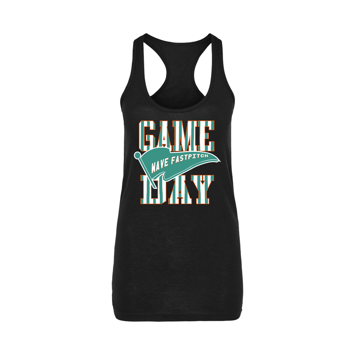 WAVE Fastpitch (Fuentes-Swift) 2026- Women's Tank Top 2 (Black)