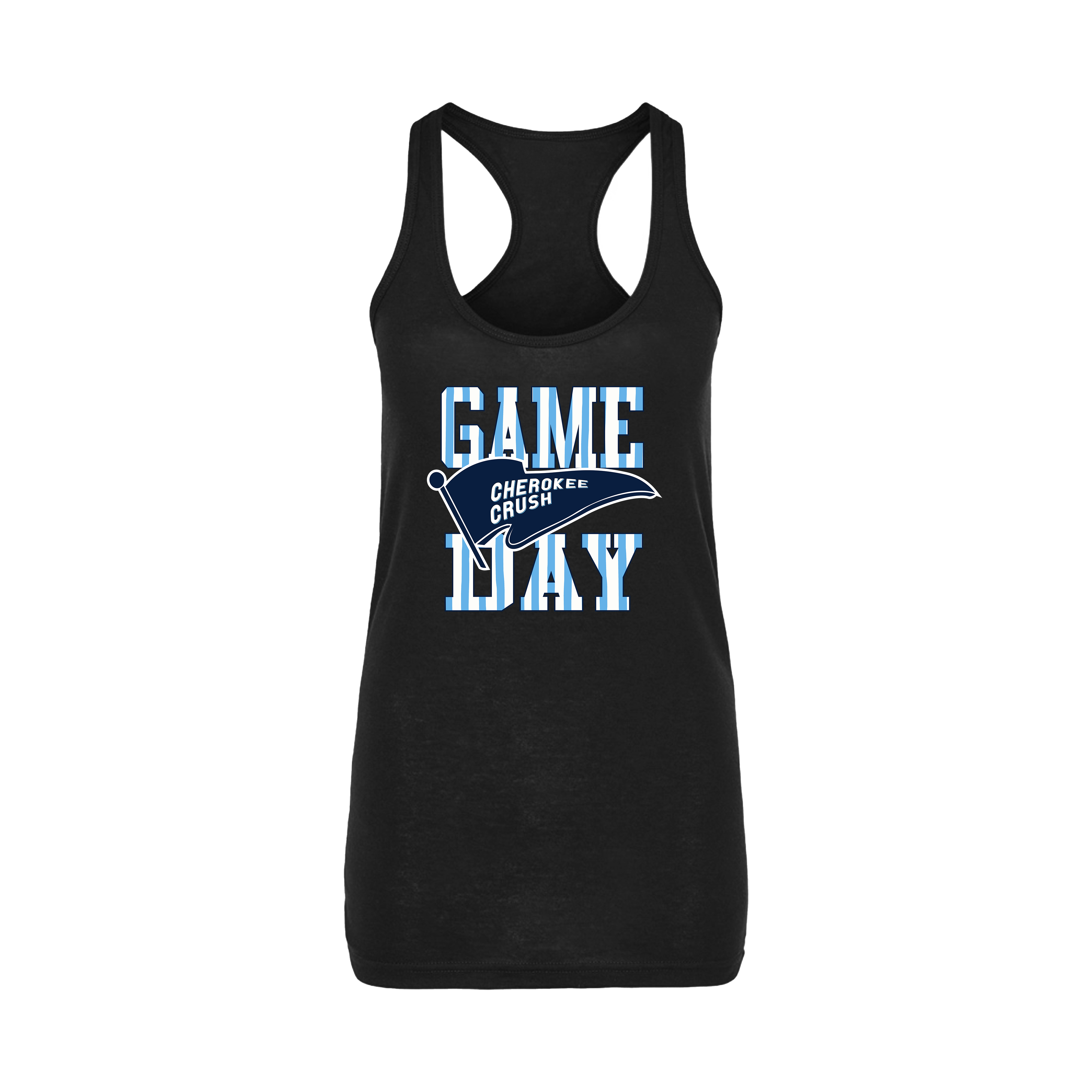 Cherokee Crush (Evans) Fastpitch- Women's Tank Top 2 (Black)