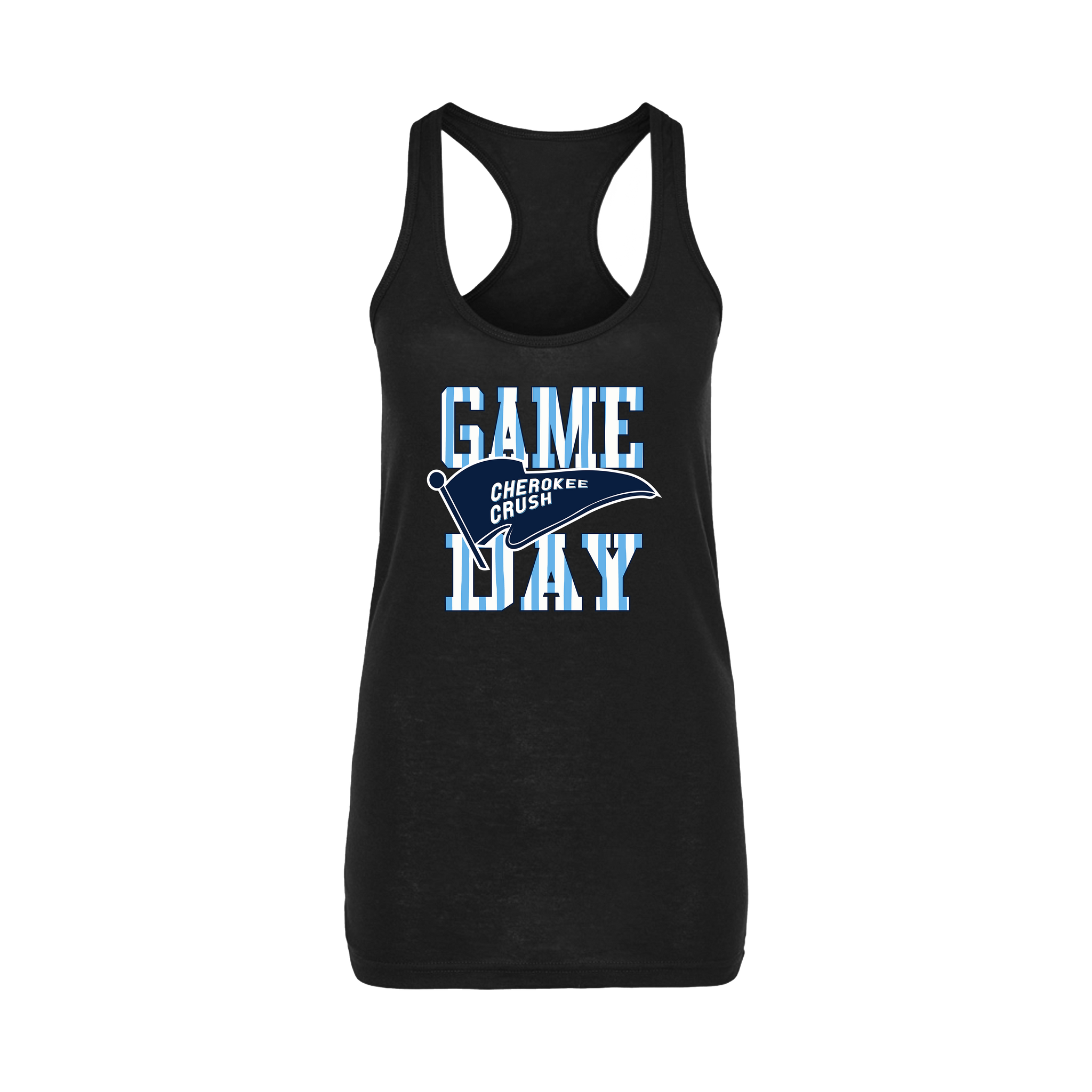 Cherokee Crush (Evans) Fastpitch- Women's Tank Top 2 (Black)