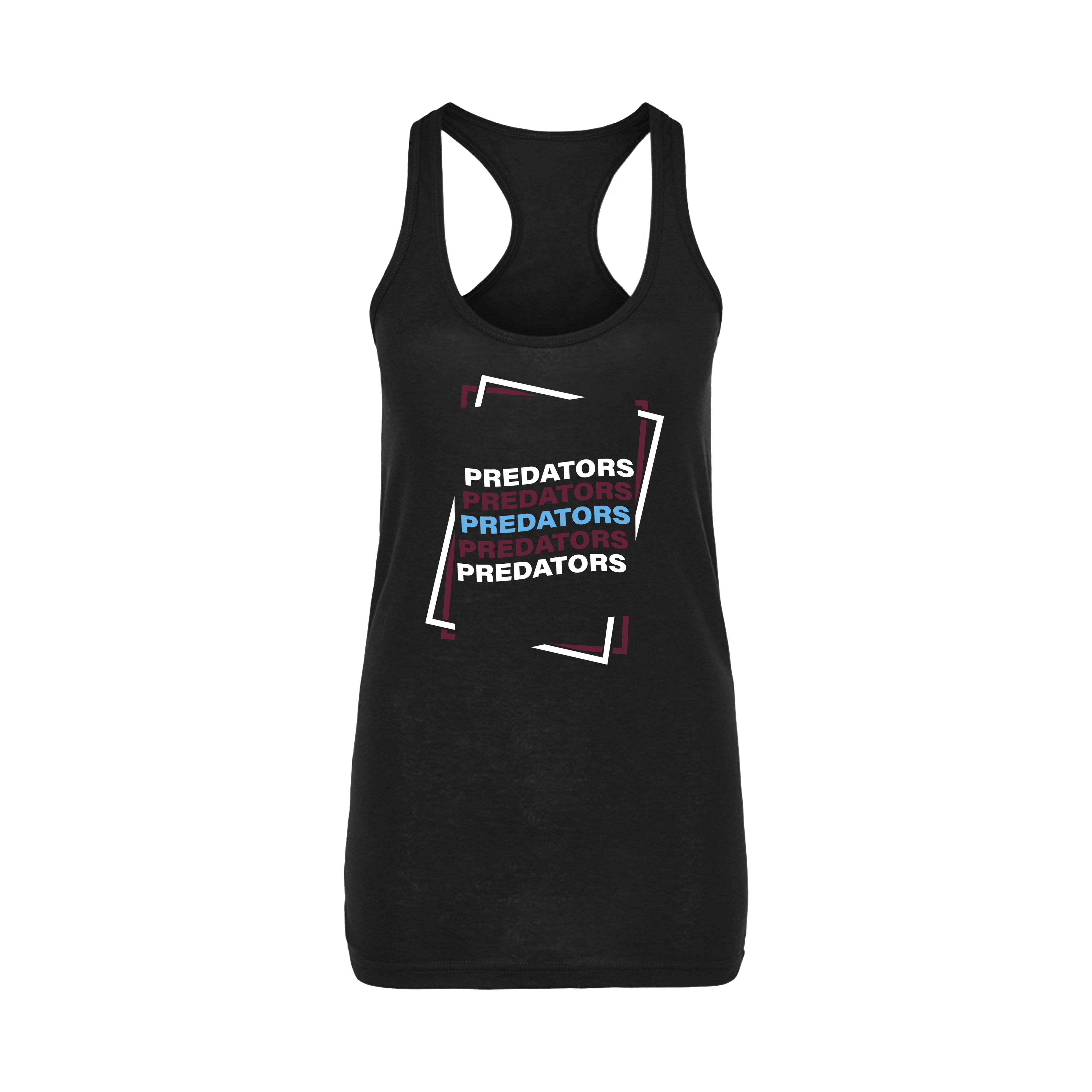 Pickerington Predators Baseball (Lodge) 2026- Women's Tank Top 2 (Black)