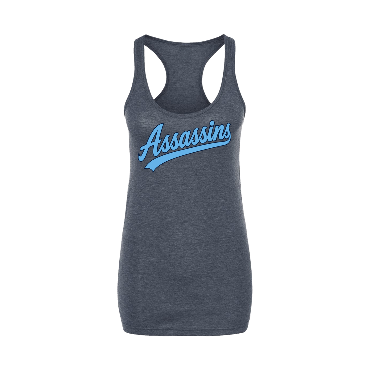 Assassins (Keller) Fastpitch- Women's Tank Top 2 (Heather Navy)