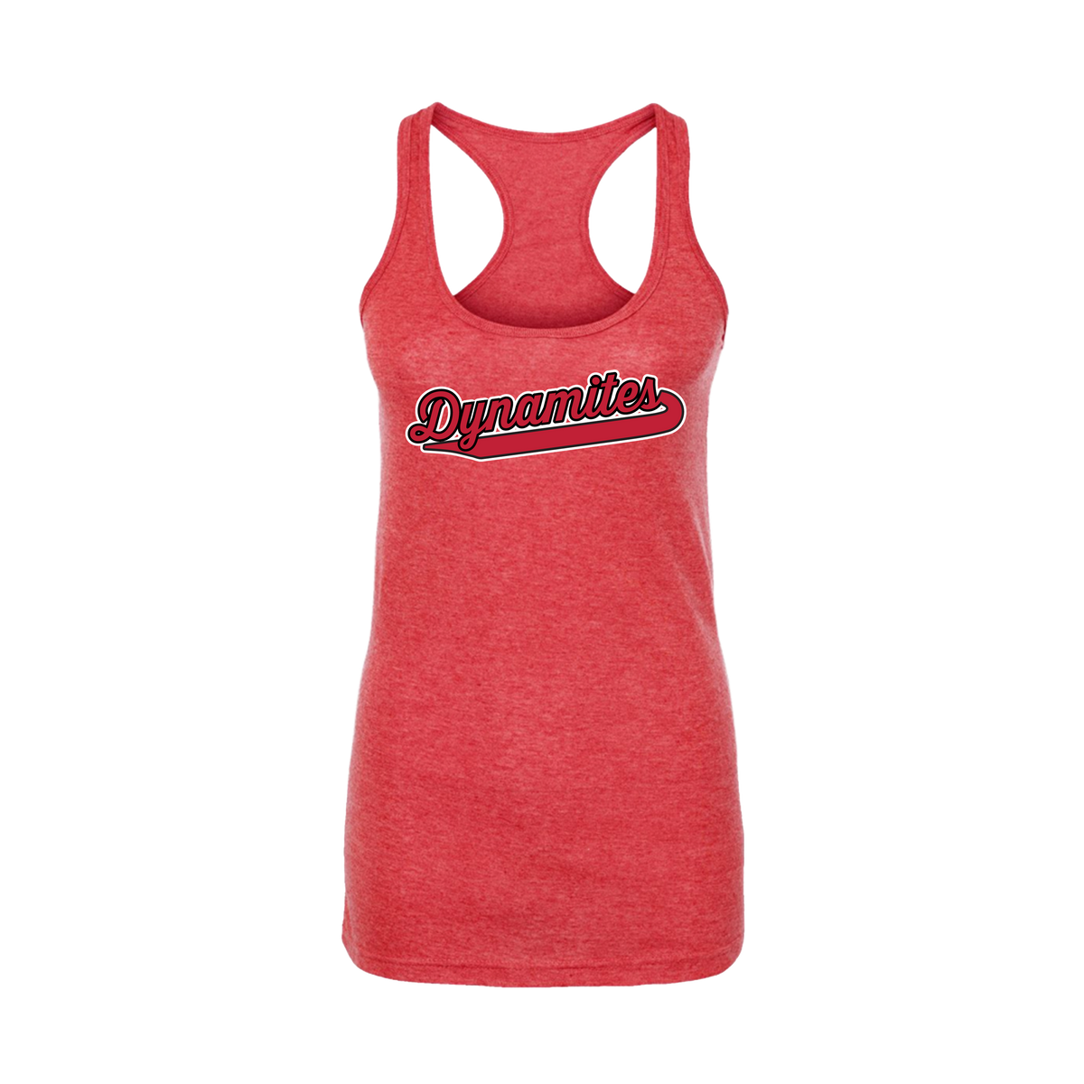 Central Ohio Dynamites Fastpitch (Richards) 2026- Women's Tank Top 2 (Heather Red)