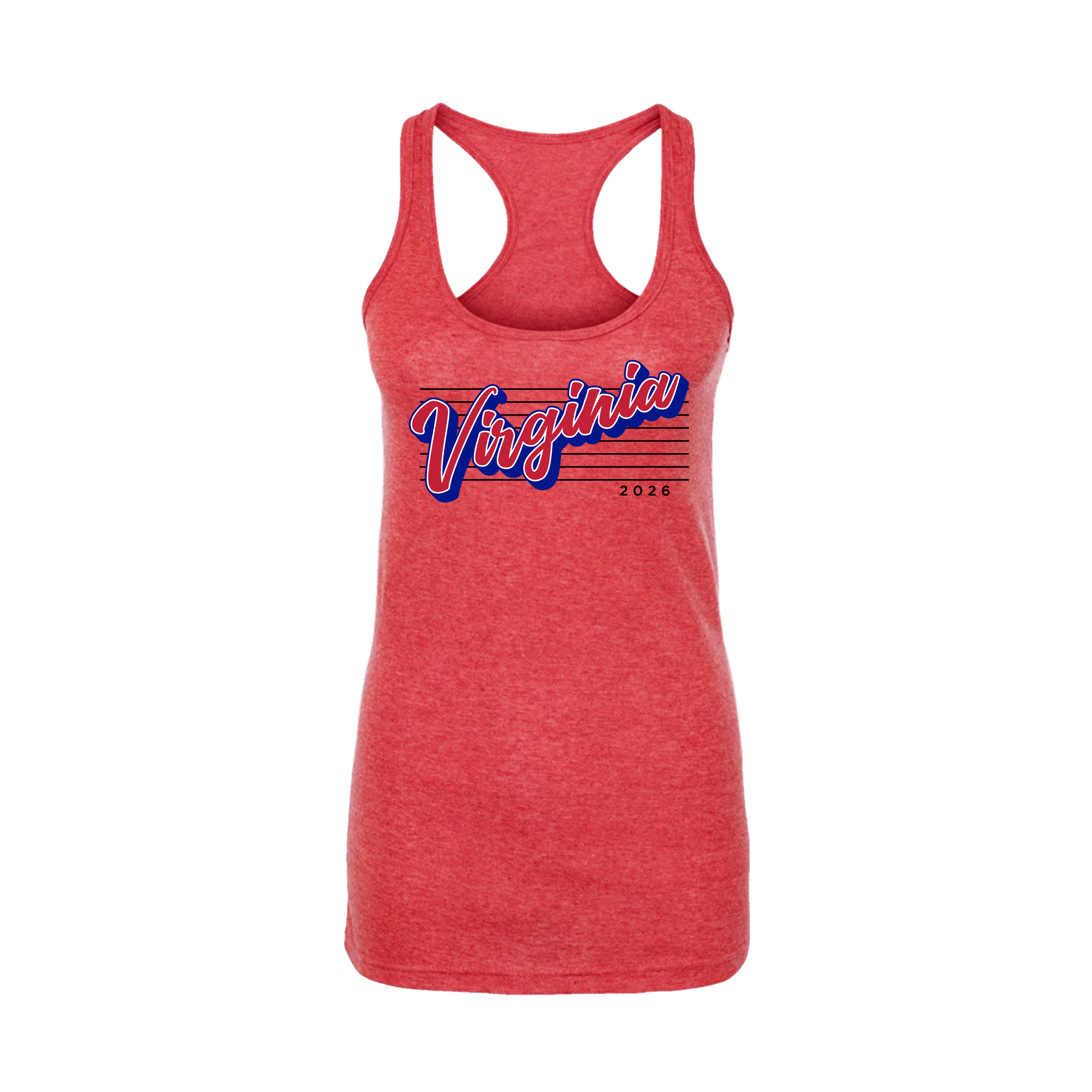 Virginia (Tyree) 2026- Women's Tank Top 2 (Heather Red)