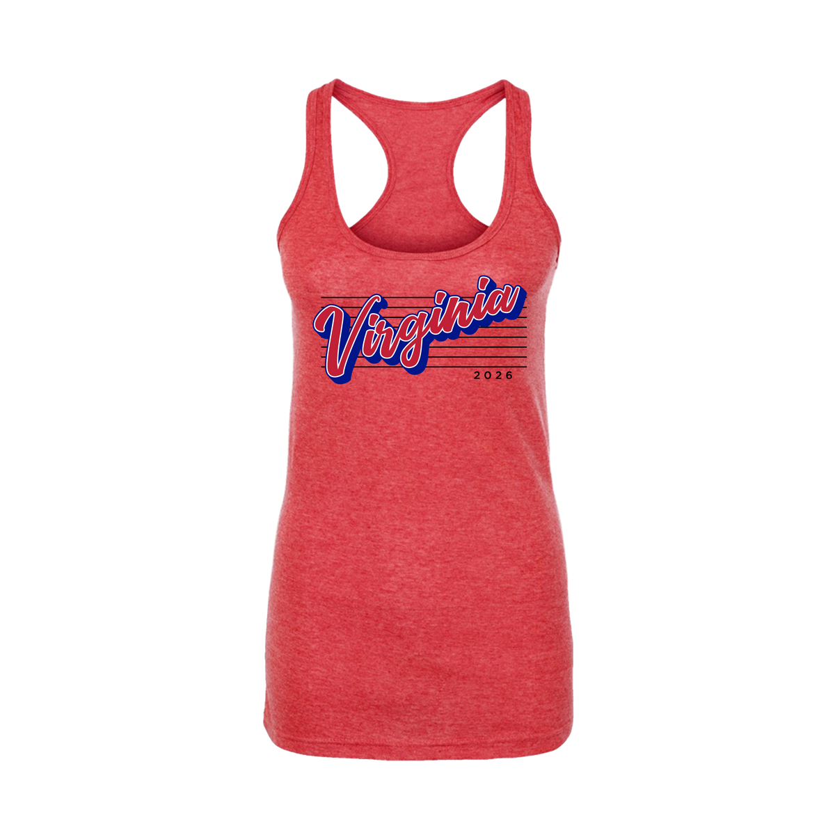 Virginia (Tyree) 2026- Women's Tank Top 2 (Heather Red)