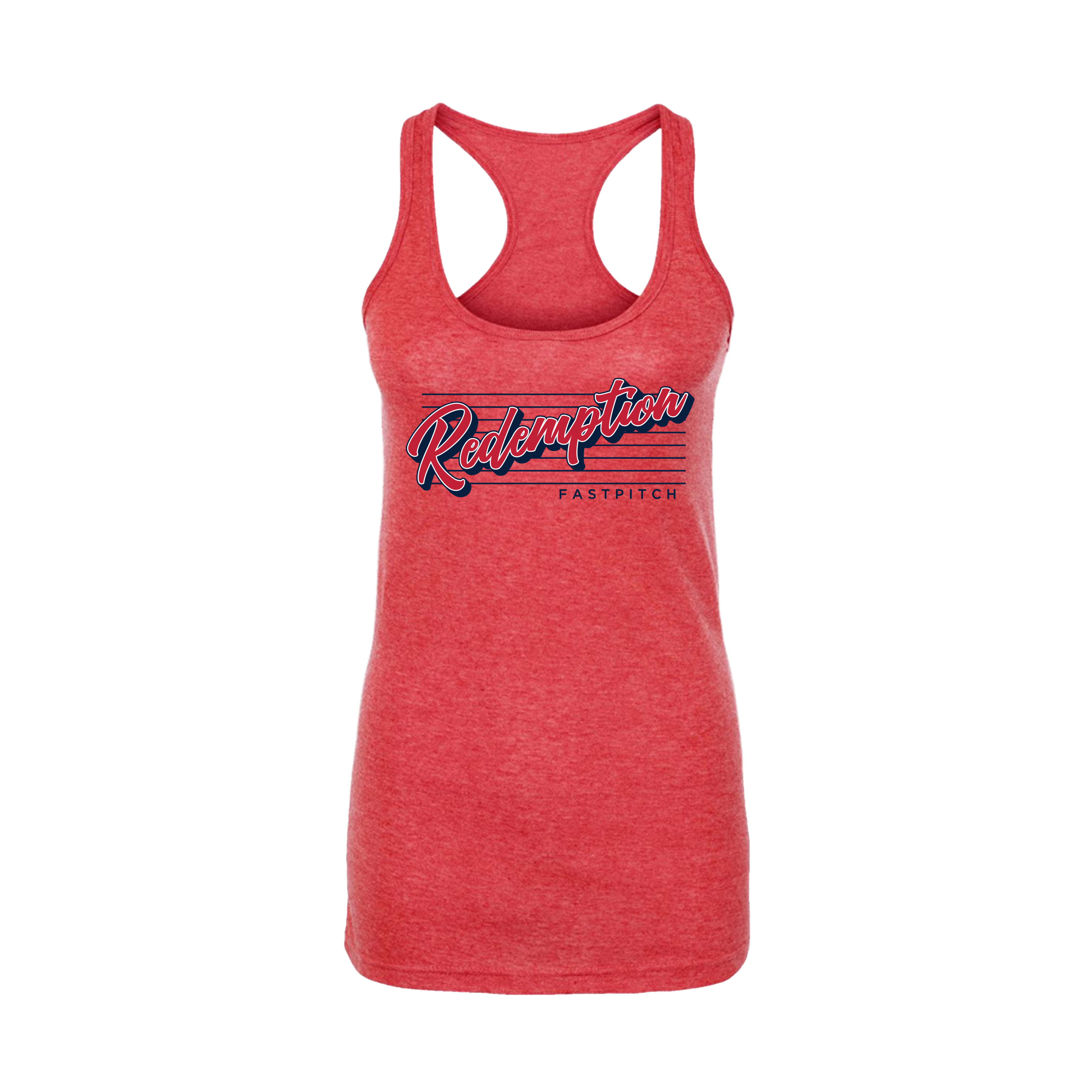Redemption (Martinez-Aguilar) Fastpitch- Women's Tank Top 2 (Heather Red)