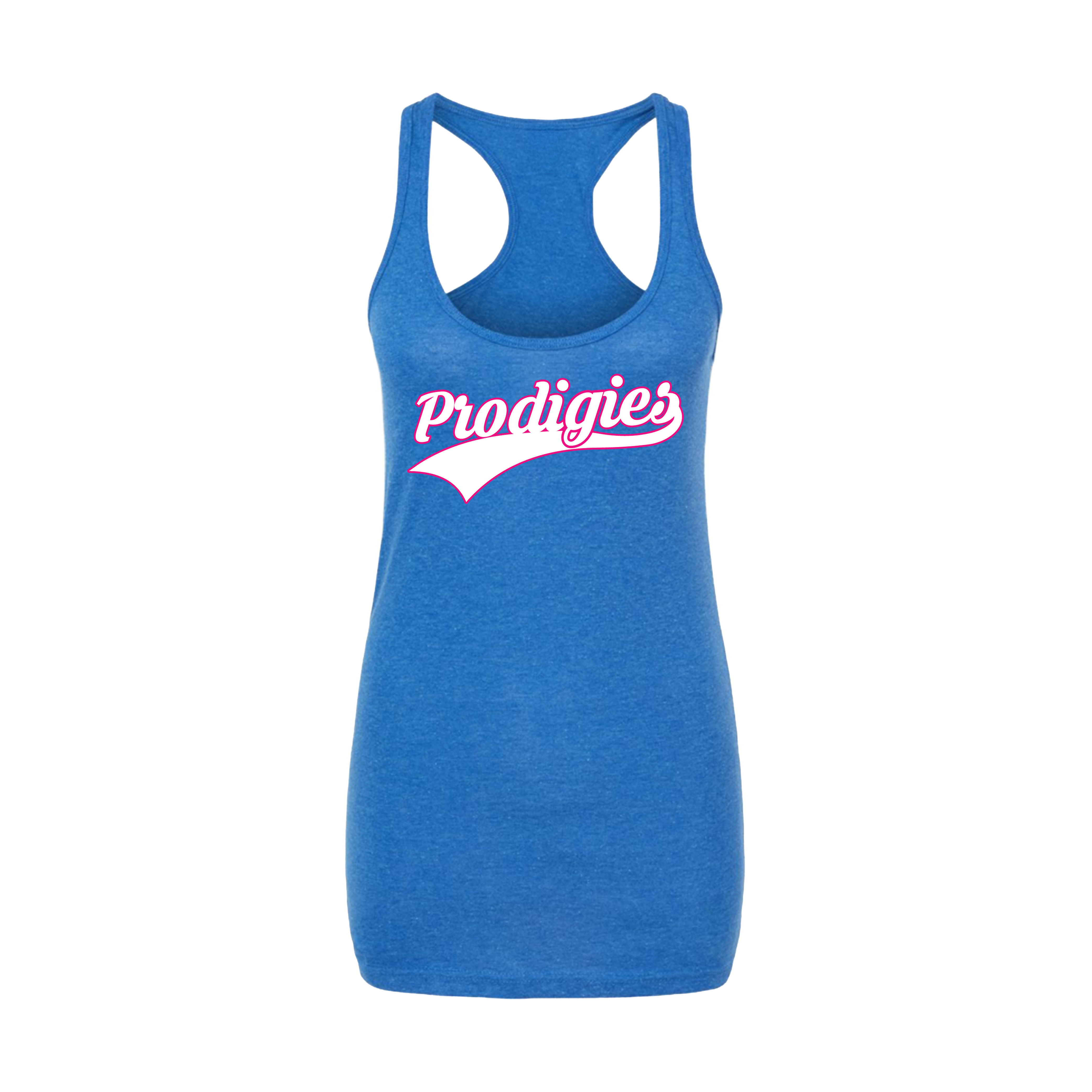 Tennessee Prodigies Fastpitch (McCanless) Fall 2026- Women's Tank Top 2 (Heather Royal Blue)