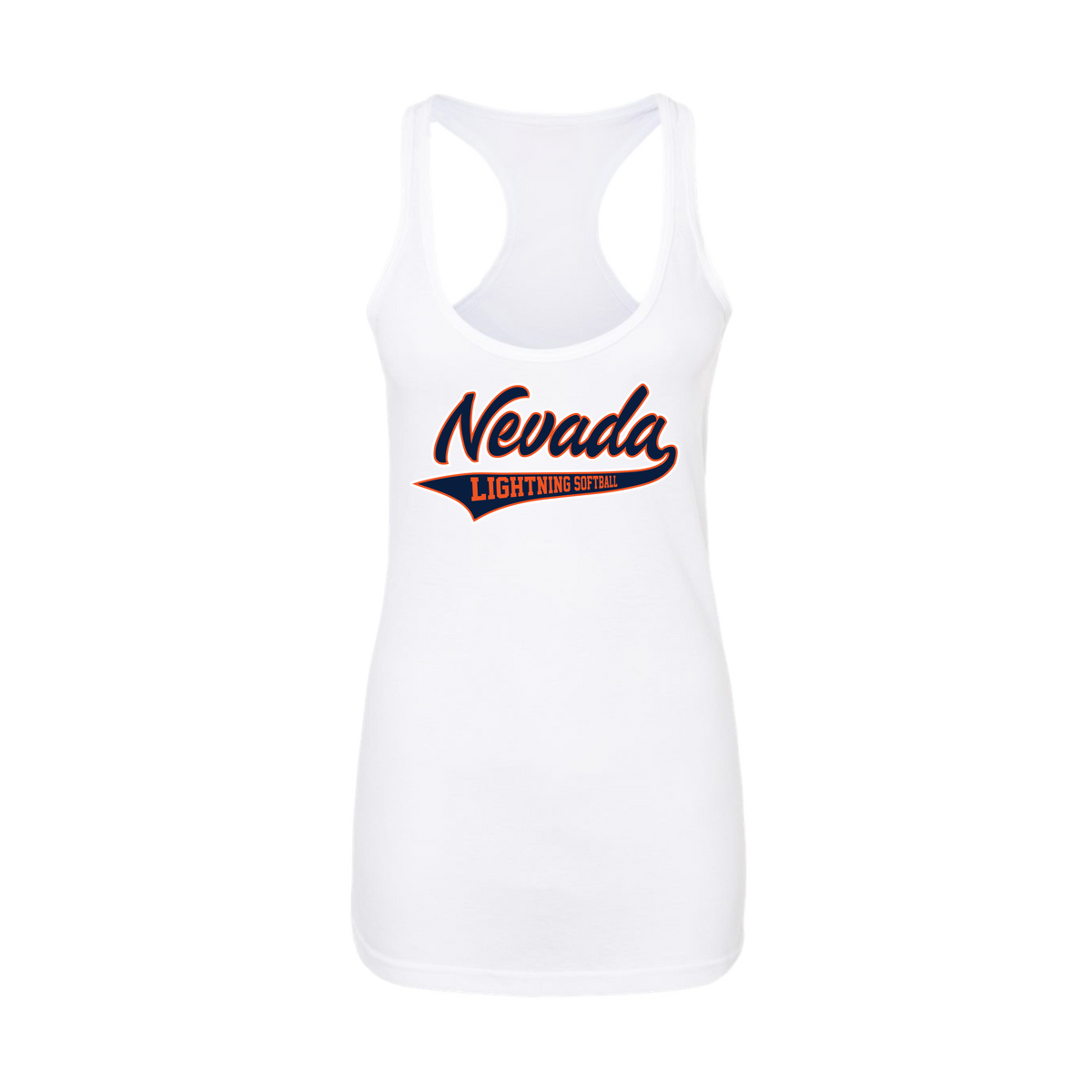NV Lightning Fastpitch (Kittilsen)- Women's Tank Top 2 (White)