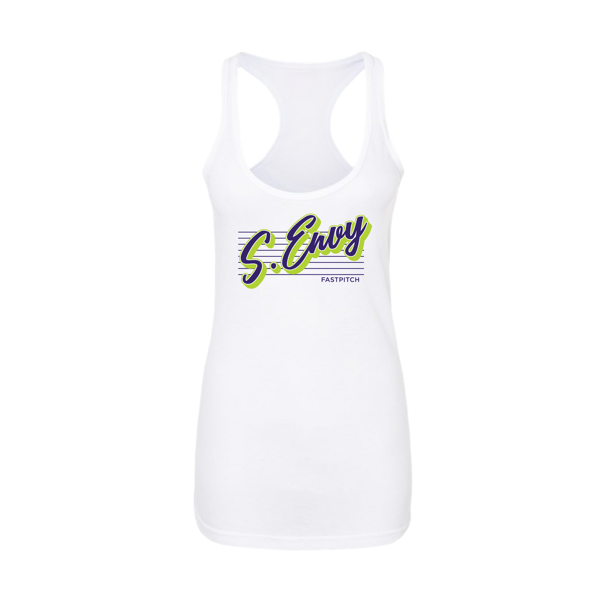 Southern Envy Fastpitch (McKenzie) 2026- Women's Tank Top 2 (White)