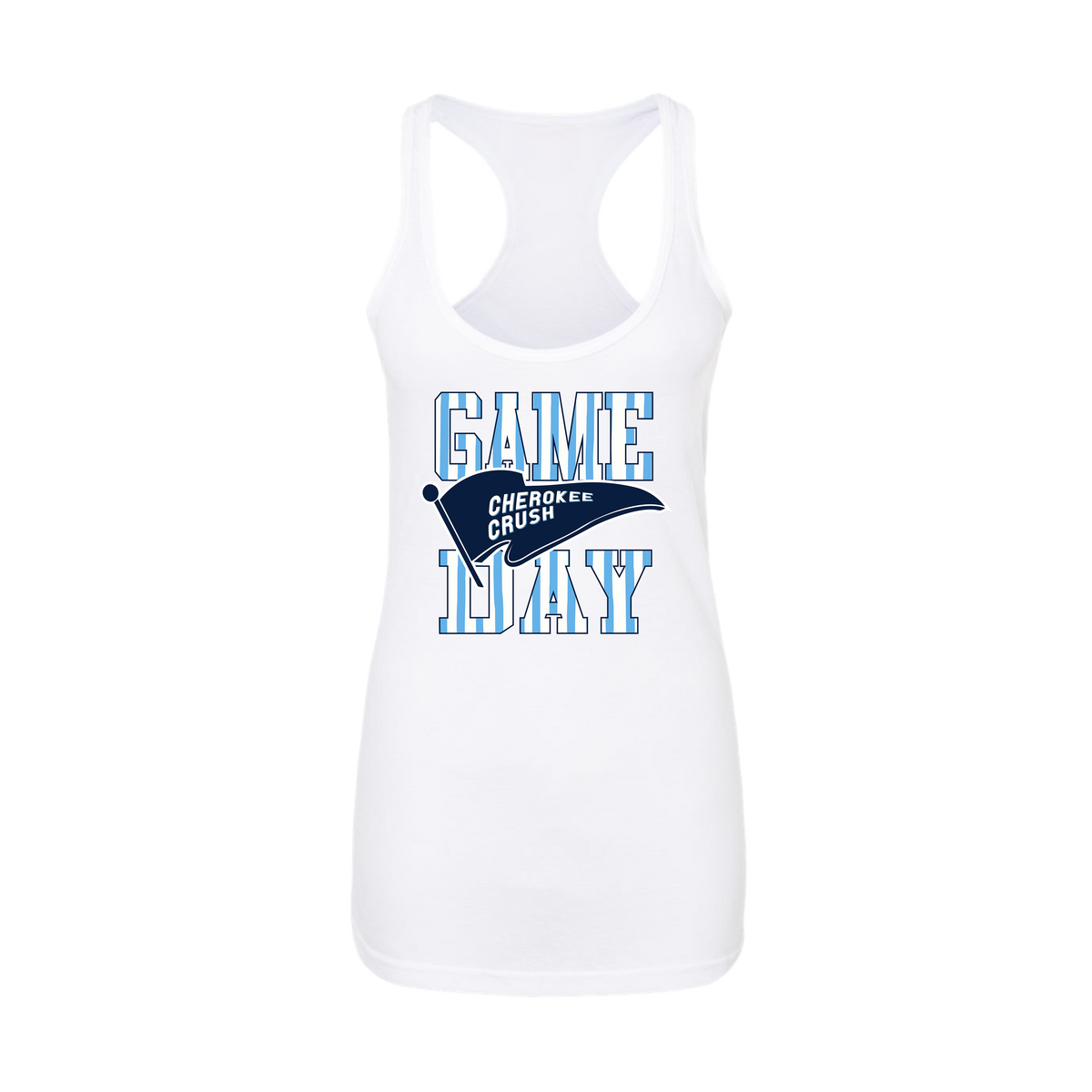 Cherokee Crush (Evans) Fastpitch- Women's Tank Top 2 (White)