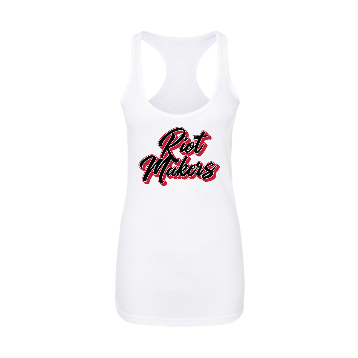 RIOT MAKERS (Tyson) Fastpitch- Women's Tank Top 2 (White)