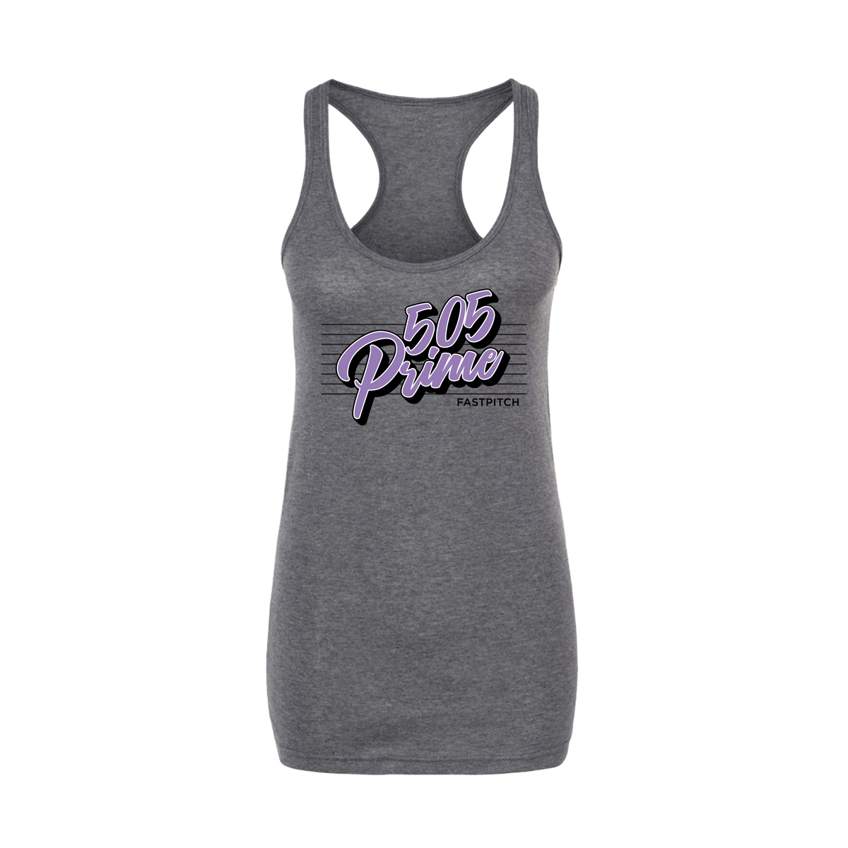 505 Prime (Ortiz) Fastpitch- Women's Tank Top 3 (Heather Charcoal)