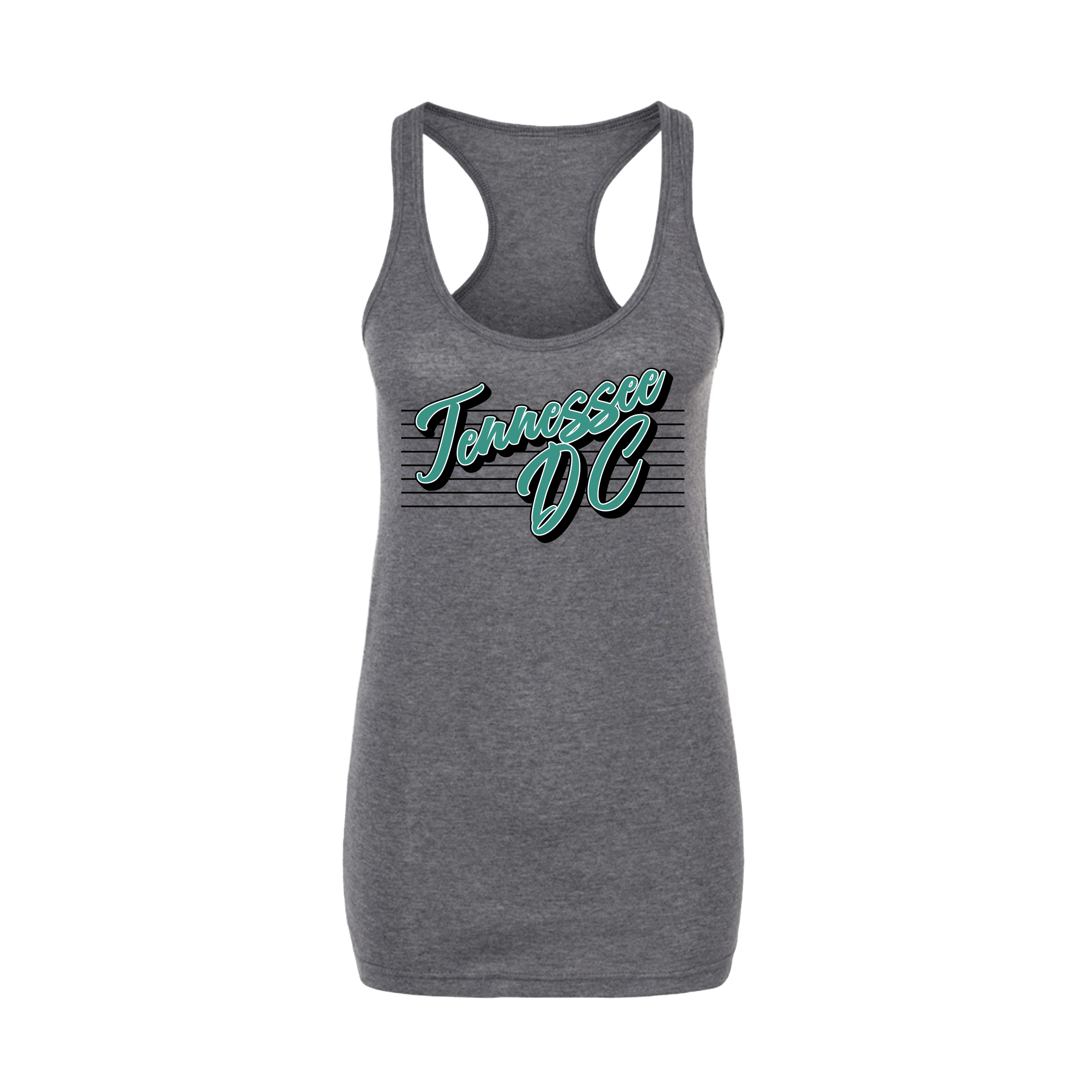 Tennessee DC Fastpitch (Newsom) 2026- Women's Tank Top 3 (Heather Charcoal)
