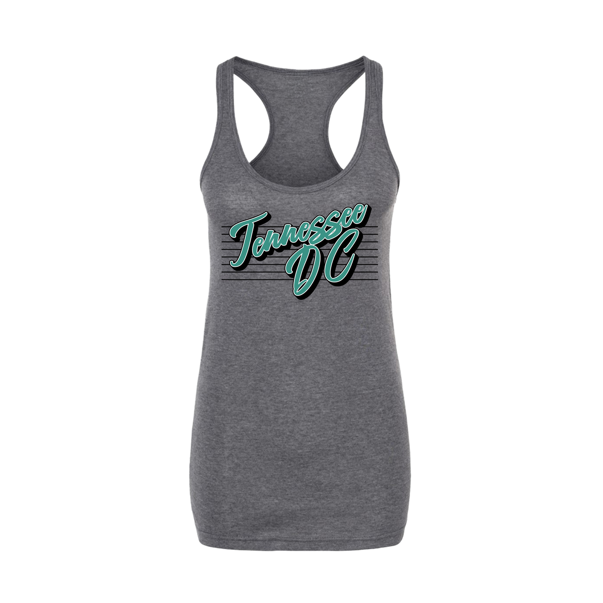 Tennessee DC Fastpitch (Newsom) 2026- Women's Tank Top 3 (Heather Charcoal)