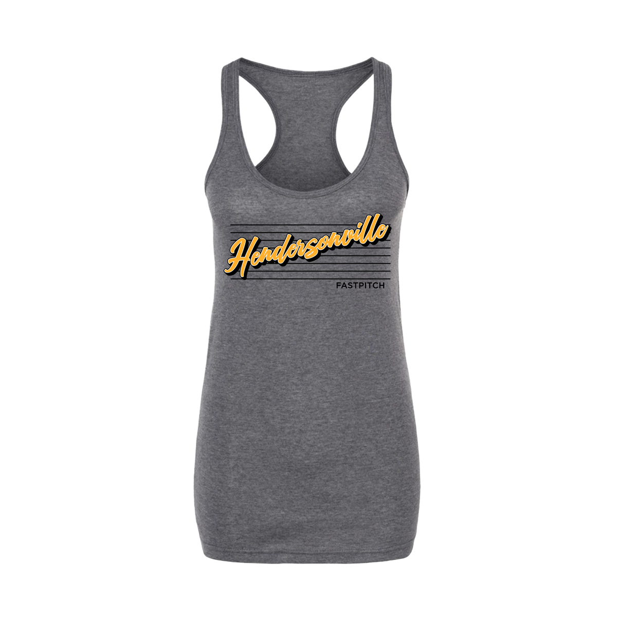Hendersonville Middle School Fastpitch (Kalamon) 2026- Women's Tank Top 3 (Charcoal)