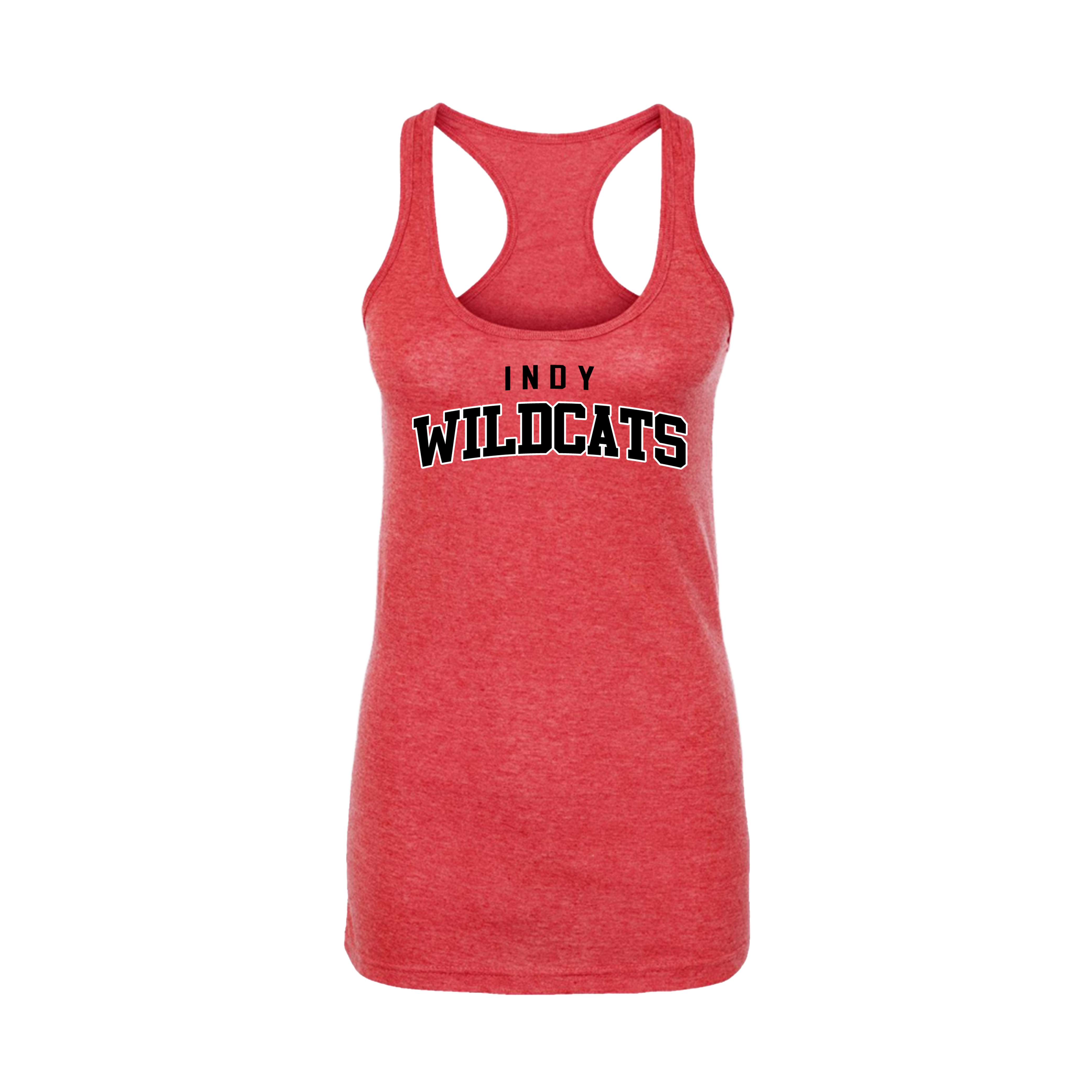 Indy Wildcats Fastpitch (Bean)- Women's Tank Top 3 (Red)
