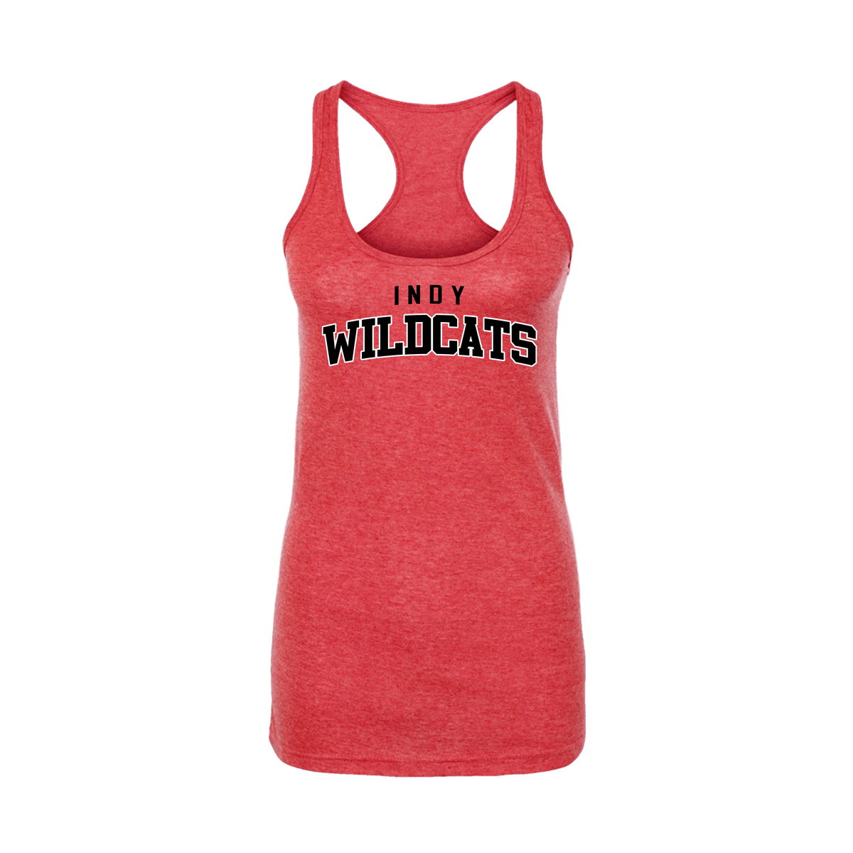 Indy Wildcats Fastpitch (Bean)- Women's Tank Top 3 (Red)