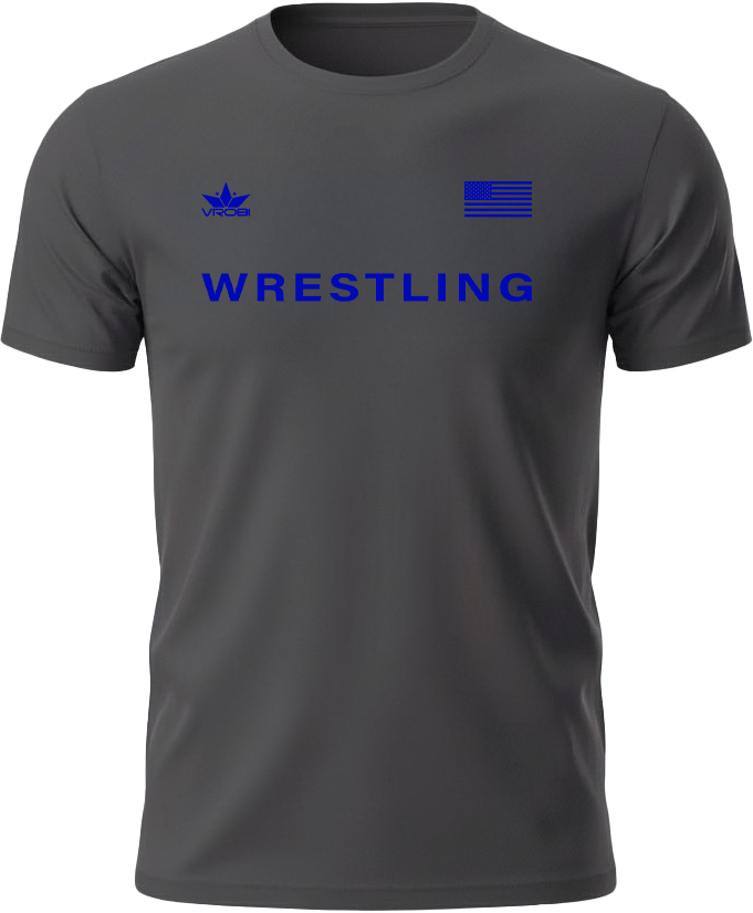Freedom Wrestling Unisex T-Shirt (Charcoal)