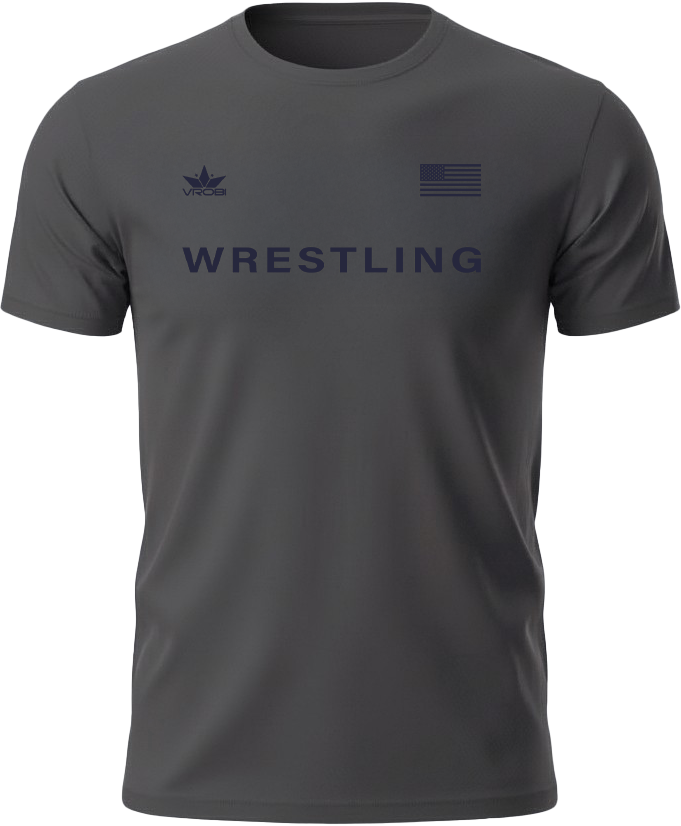 Freedom Wrestling Unisex T-Shirt (Charcoal)