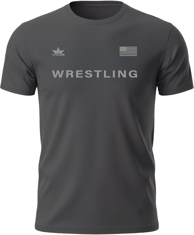 Freedom Wrestling Unisex T-Shirt (Charcoal)