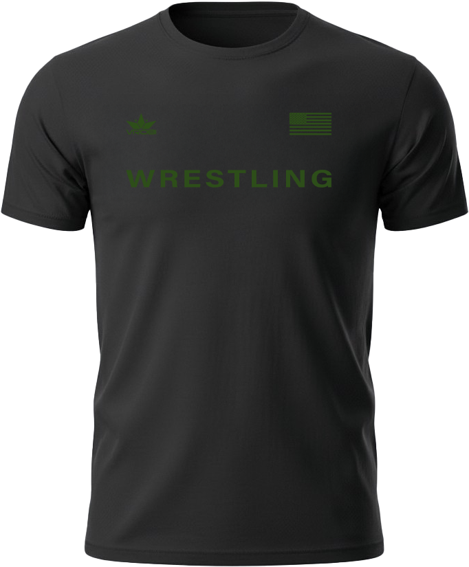 Freedom Wrestling Unisex T-Shirt (Black)