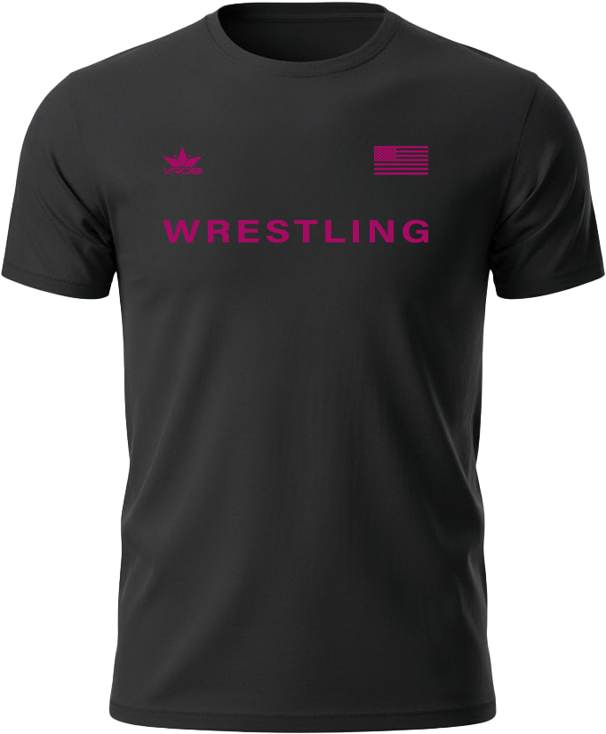 Freedom Wrestling Unisex T-Shirt (Black)