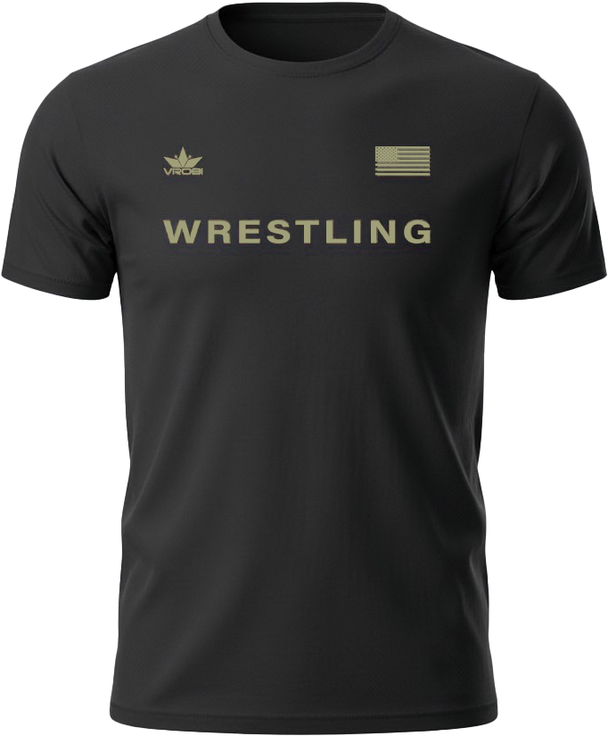 Freedom Wrestling Unisex T-Shirt (Black)