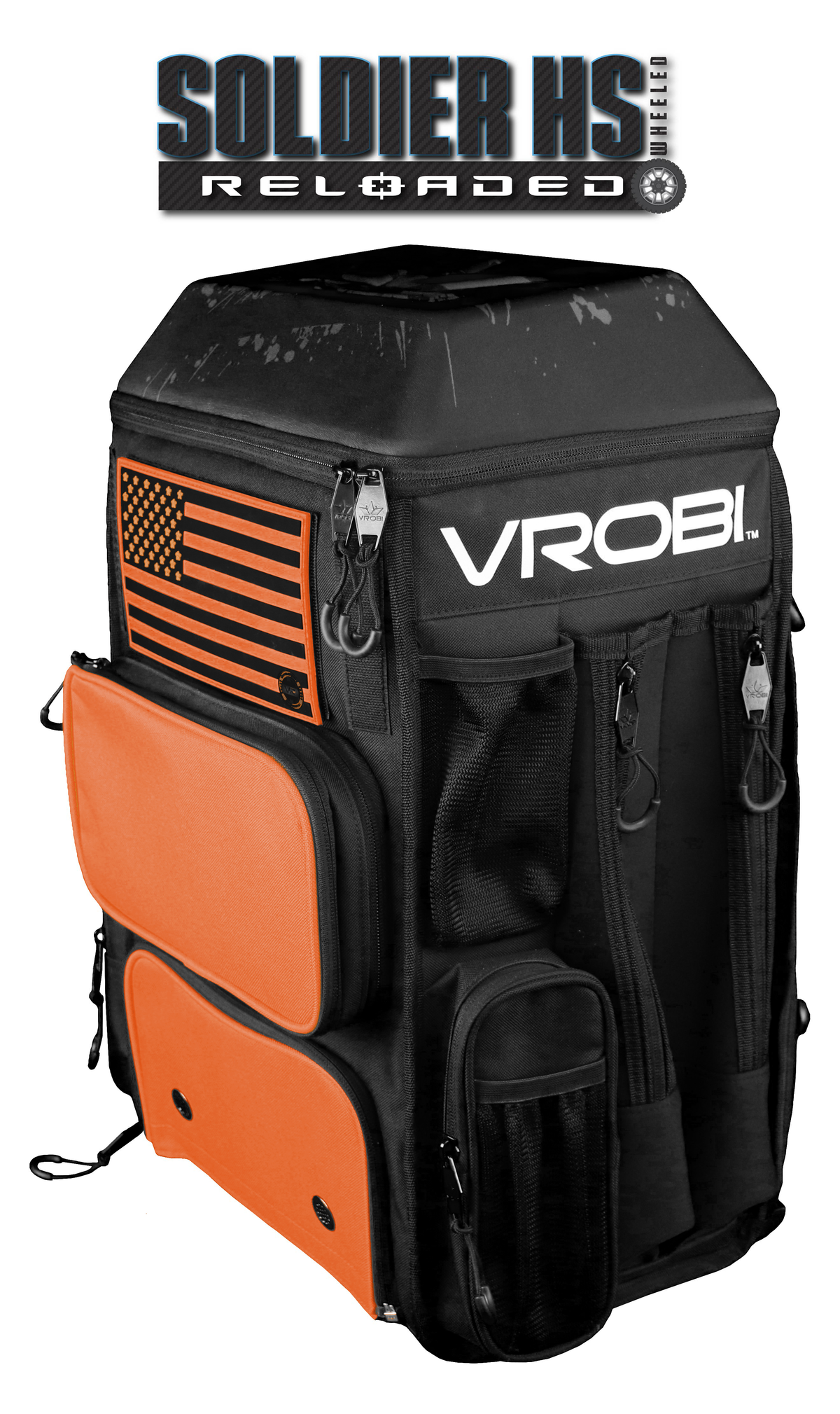 SOLDIER HS RELOADED ONE NATION GHOST SERIES WHEELED BAG