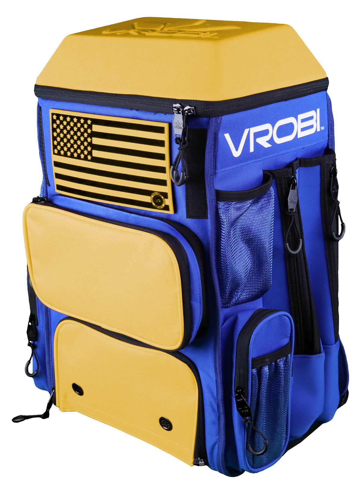 Royal Blue and Yellow Baseball and Softball Bat Bag